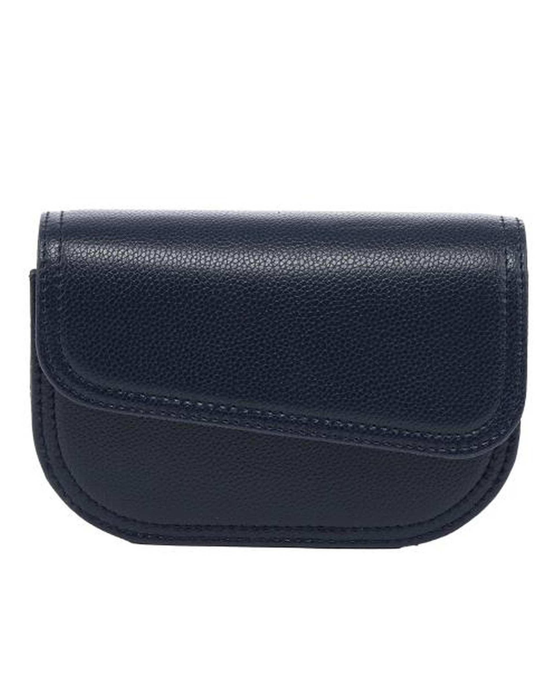 کیف دوشی زنانه سرمه ای بیسراک Bisrak مدل SL-117295