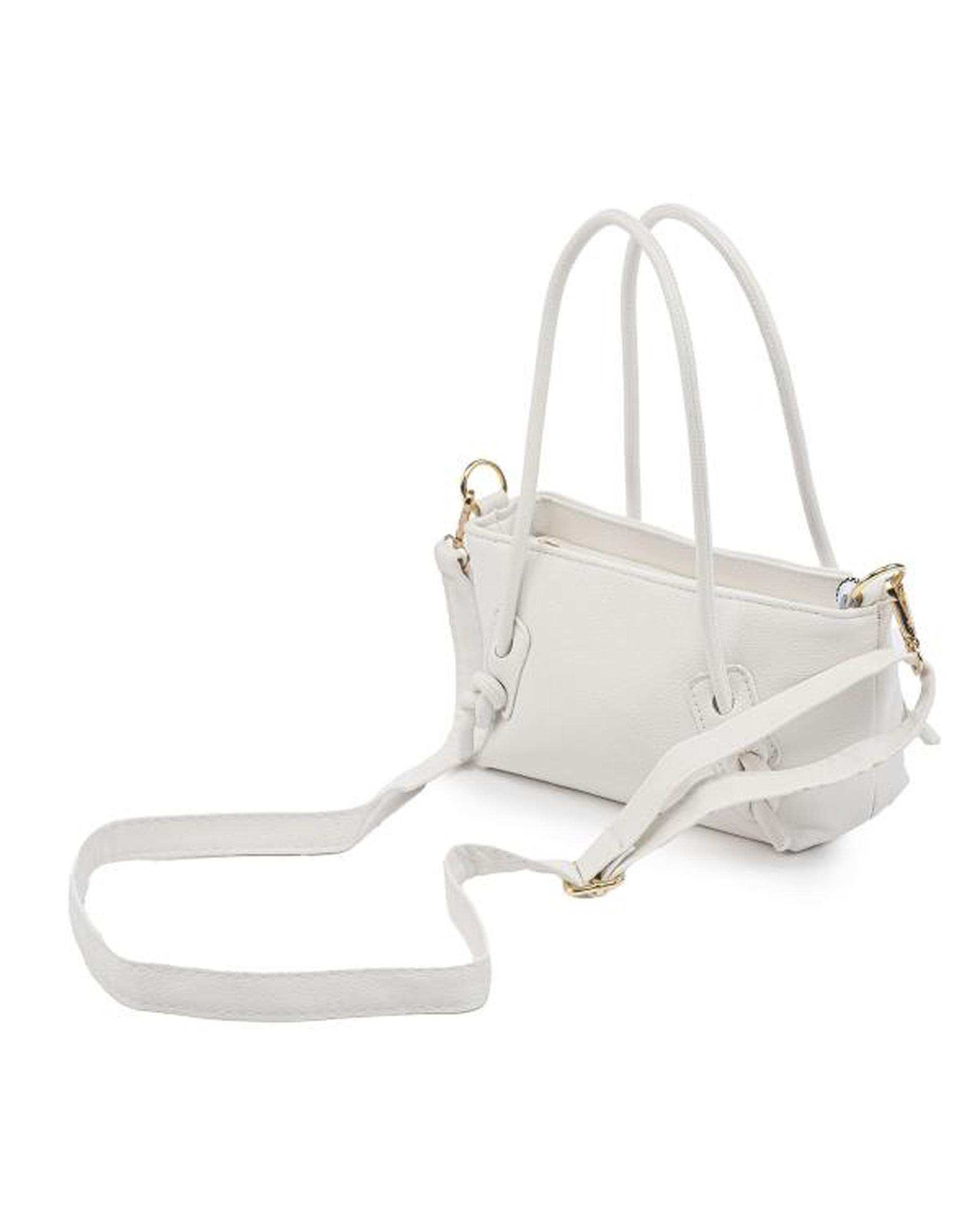 کیف دوشی زنانه سفید بیسراک Bisrak مدل SL-117462