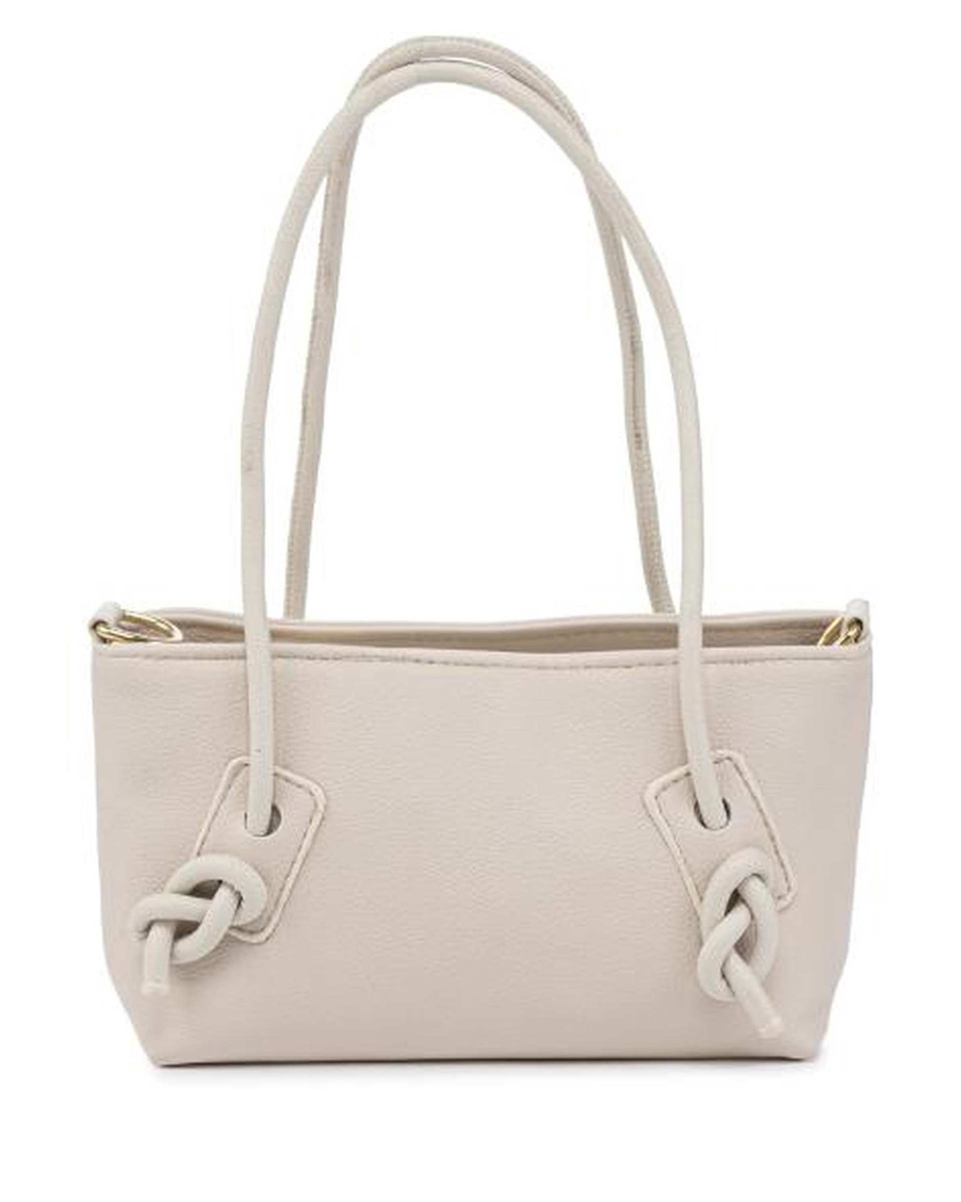 کیف دوشی زنانه کرم بیسراک Bisrak مدل SL-117462