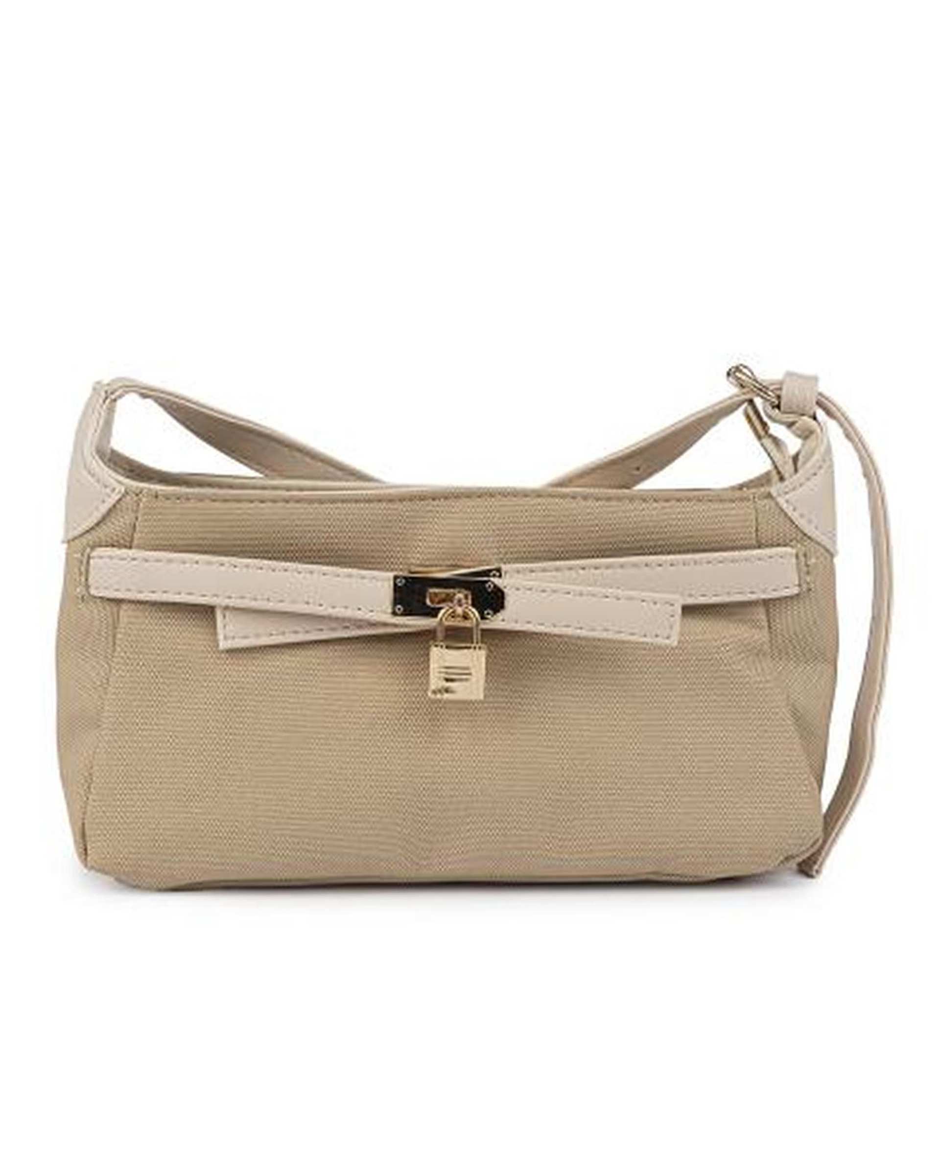 کیف زنانه کرم بیسراک Bisrak مدل SL-117588