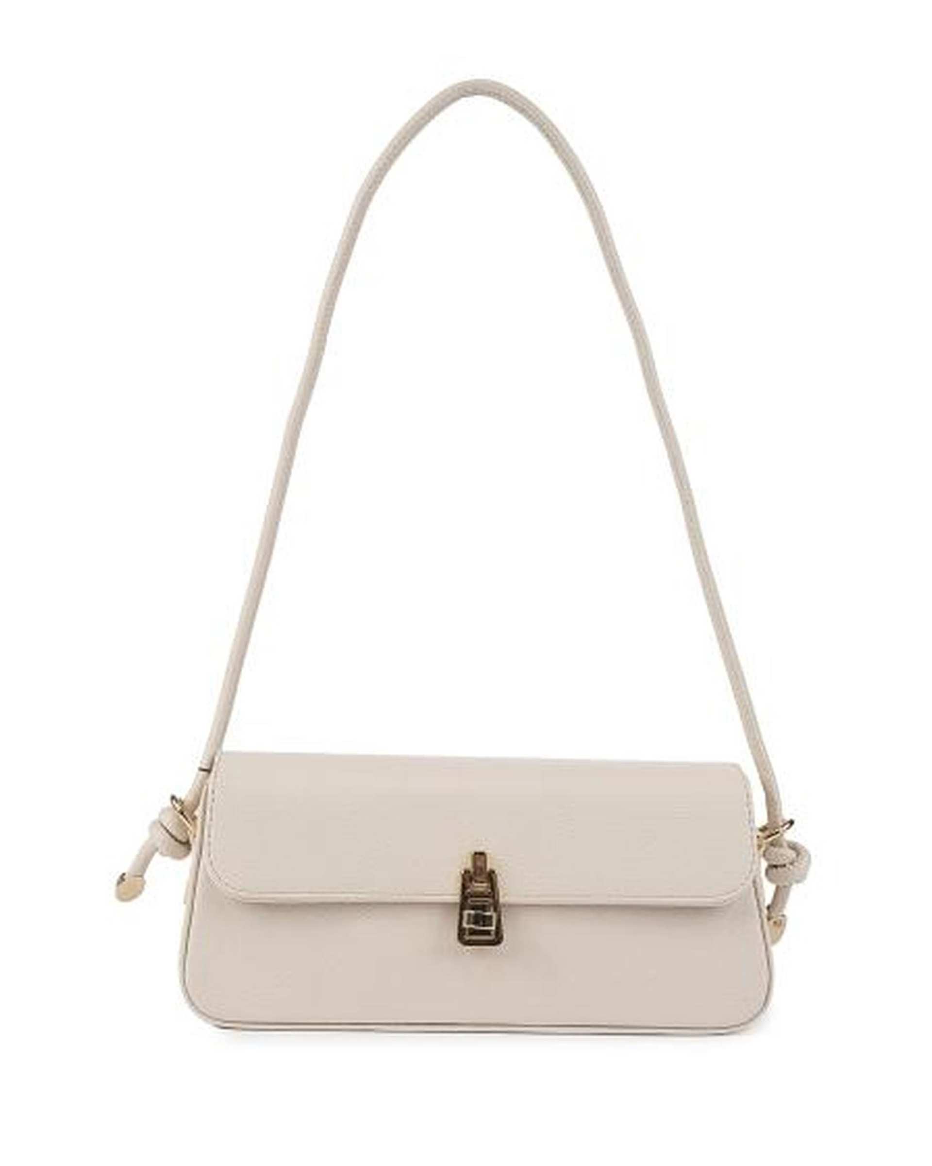 کیف دوشی زنانه کرم بیسراک Bisrak مدل SL-117622