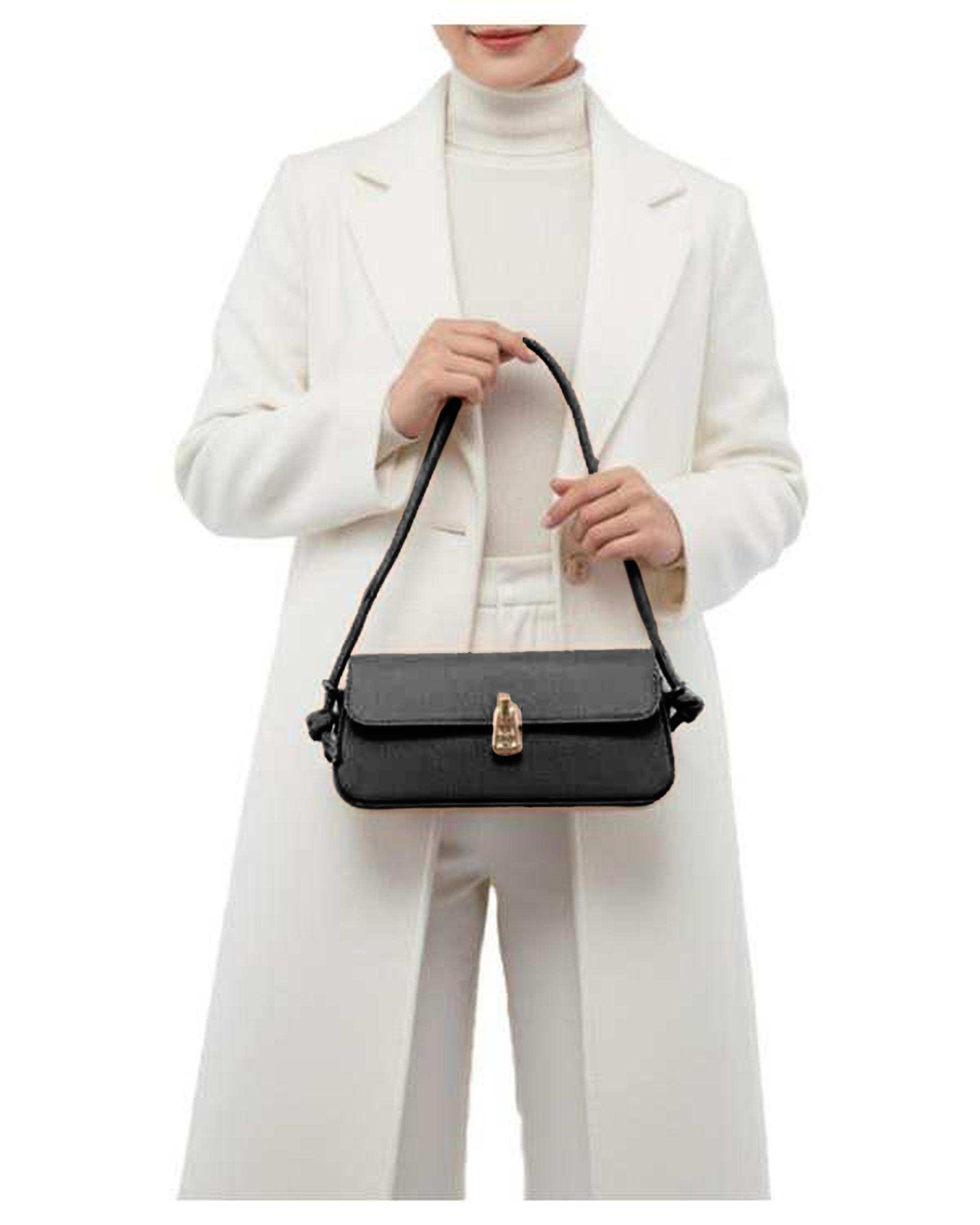 کیف دوشی زنانه مشکی بیسراک Bisrak مدل SL-117622