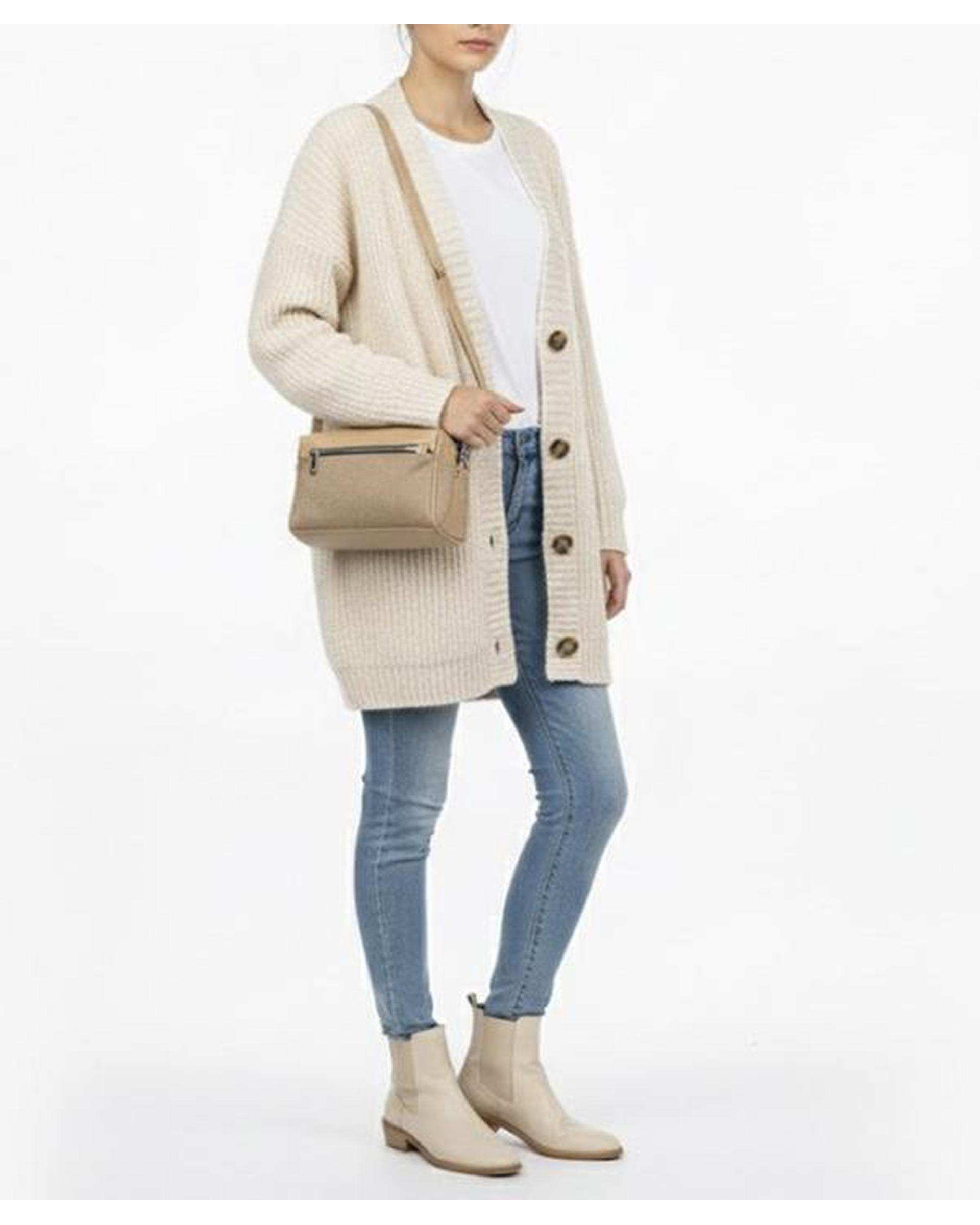 کیف دوشی زنانه نسکافه ای بیسراک Bisrak مدل SL-117640