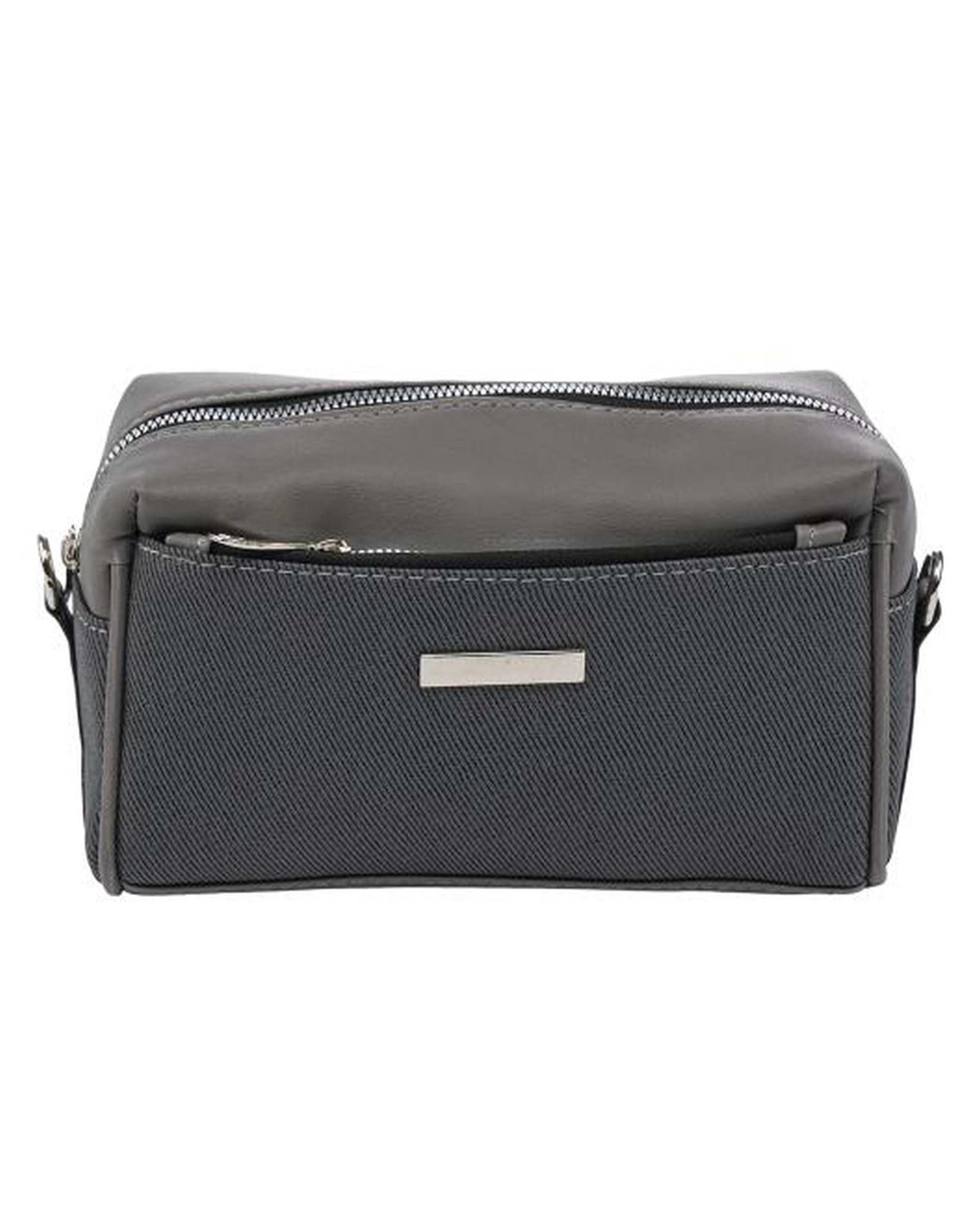 کیف دوشی زنانه طوسی بیسراک Bisrak مدل SL-117640