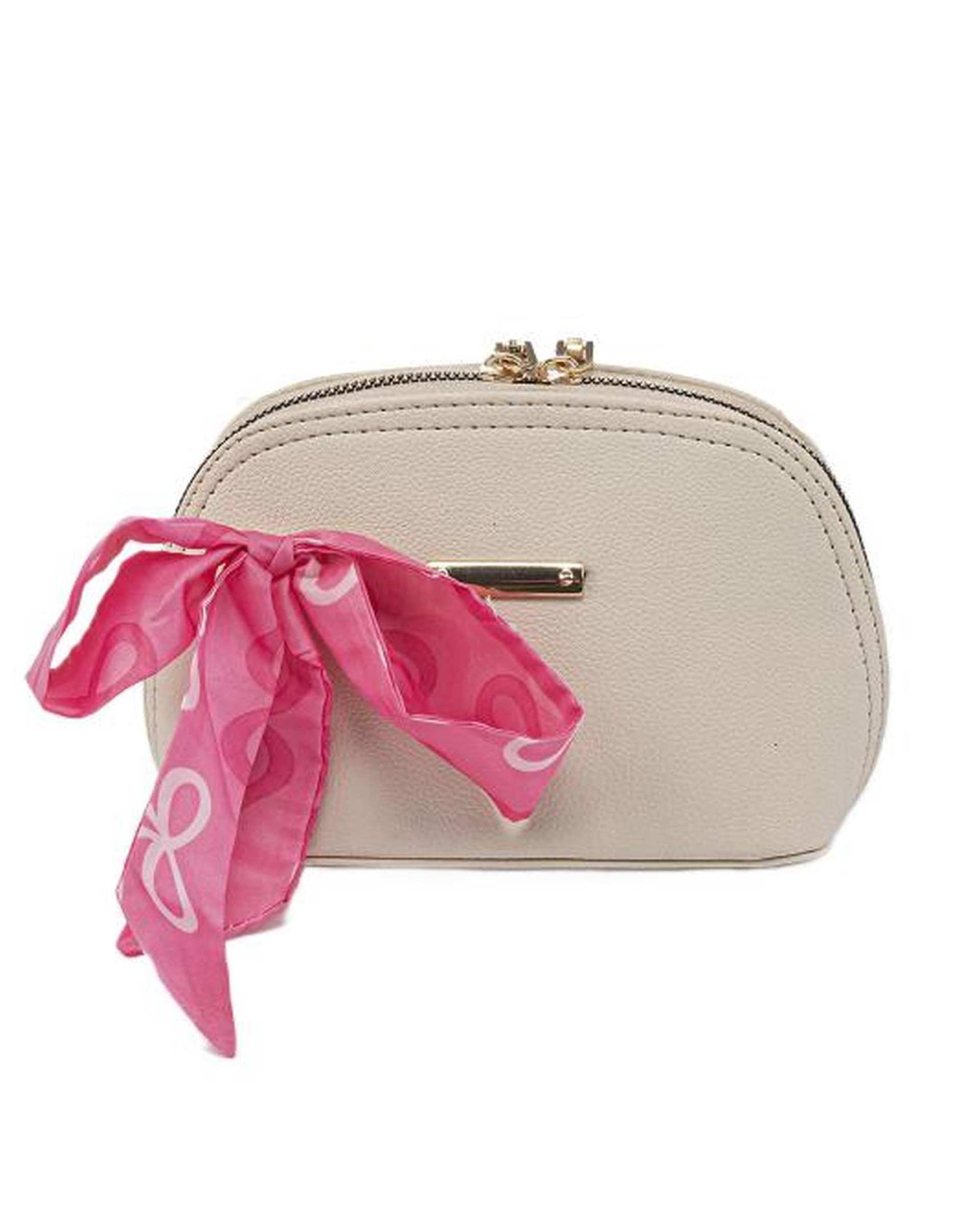 کیف دوشی زنانه کرم بیسراک Bisrak مدل SL-117650