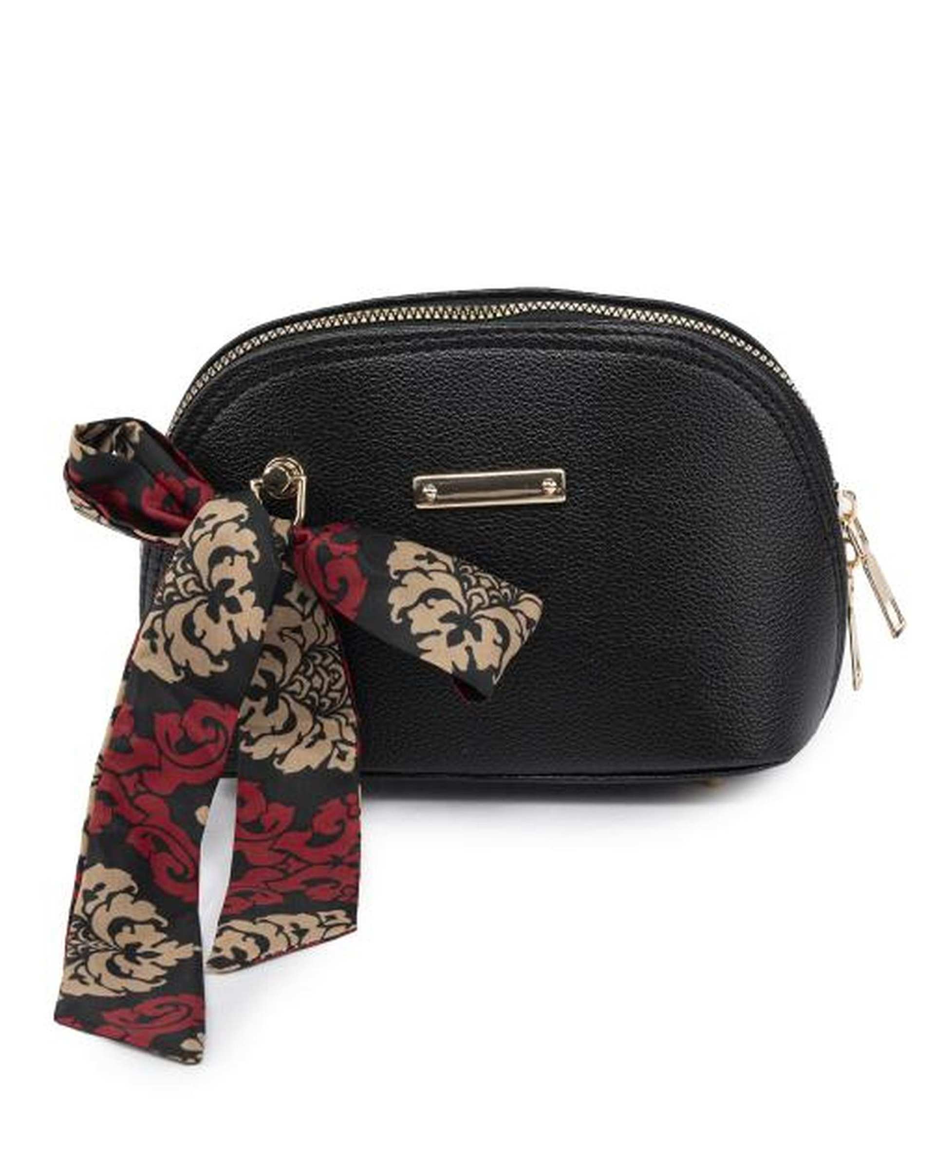 کیف دوشی زنانه مشکی بیسراک Bisrak مدل SL-117650