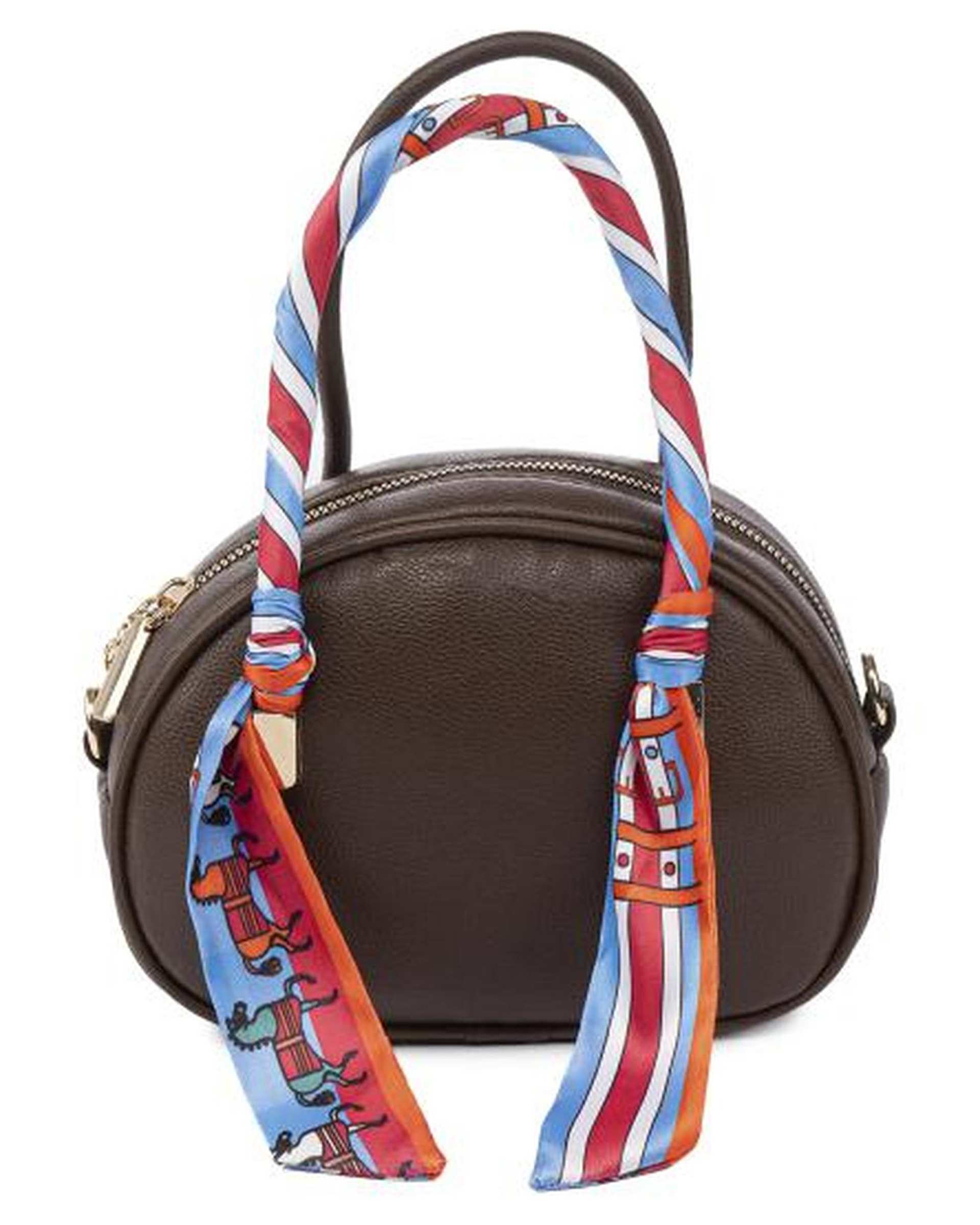 کیف دوشی زنانه قهوه ای بیسراک Bisrak مدل SL-117695