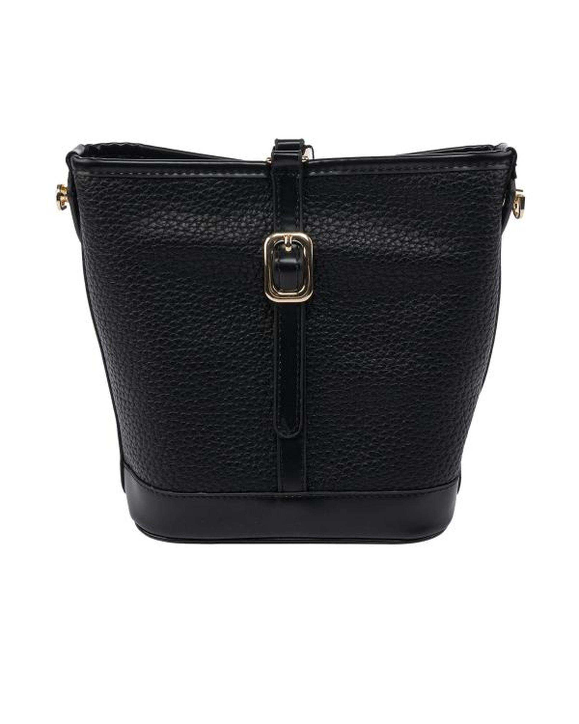 کیف دوشی زنانه مشکی بیسراک Bisrak مدل SL-117706