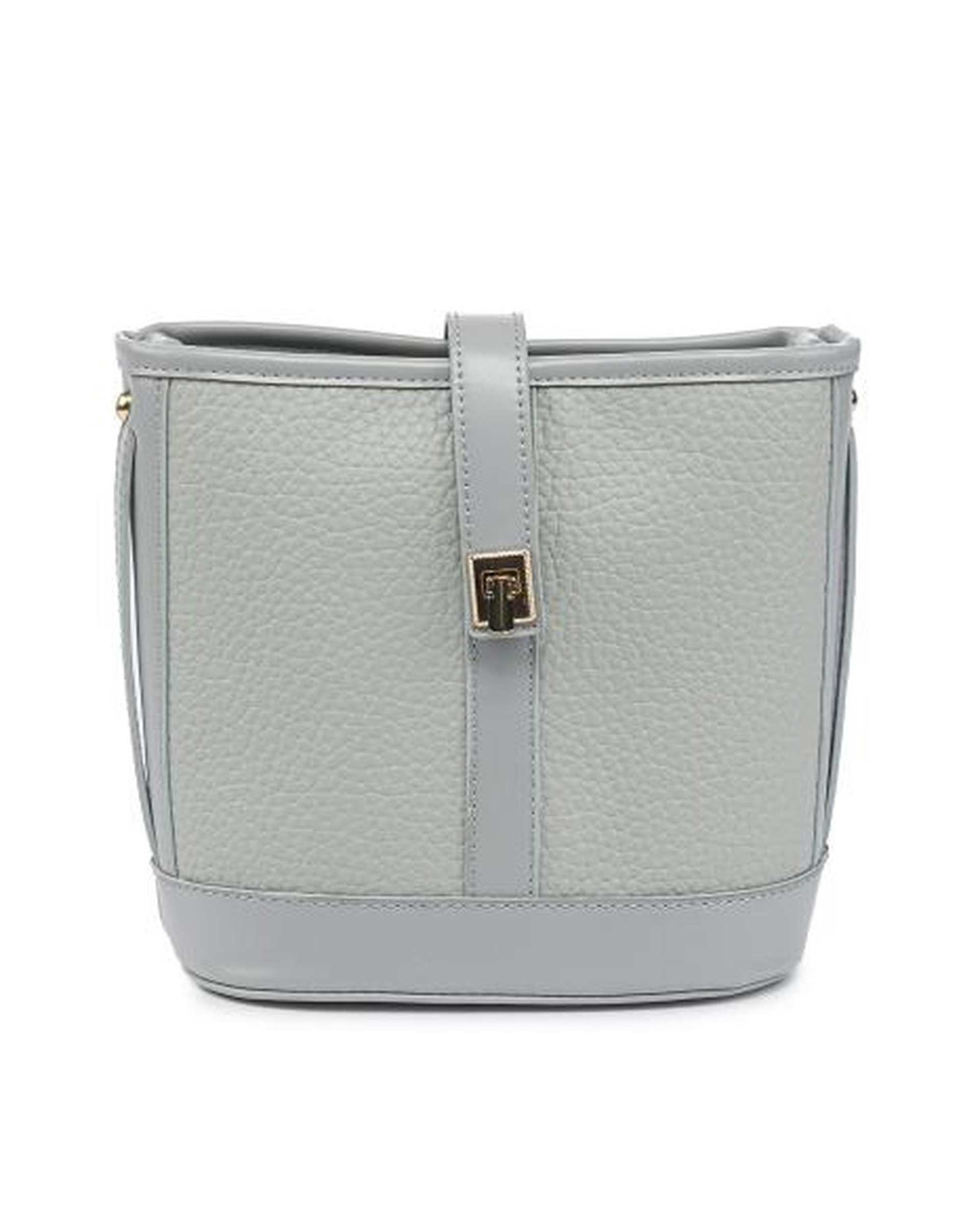 کیف دوشی زنانه طوسی بیسراک Bisrak مدل SL-117707