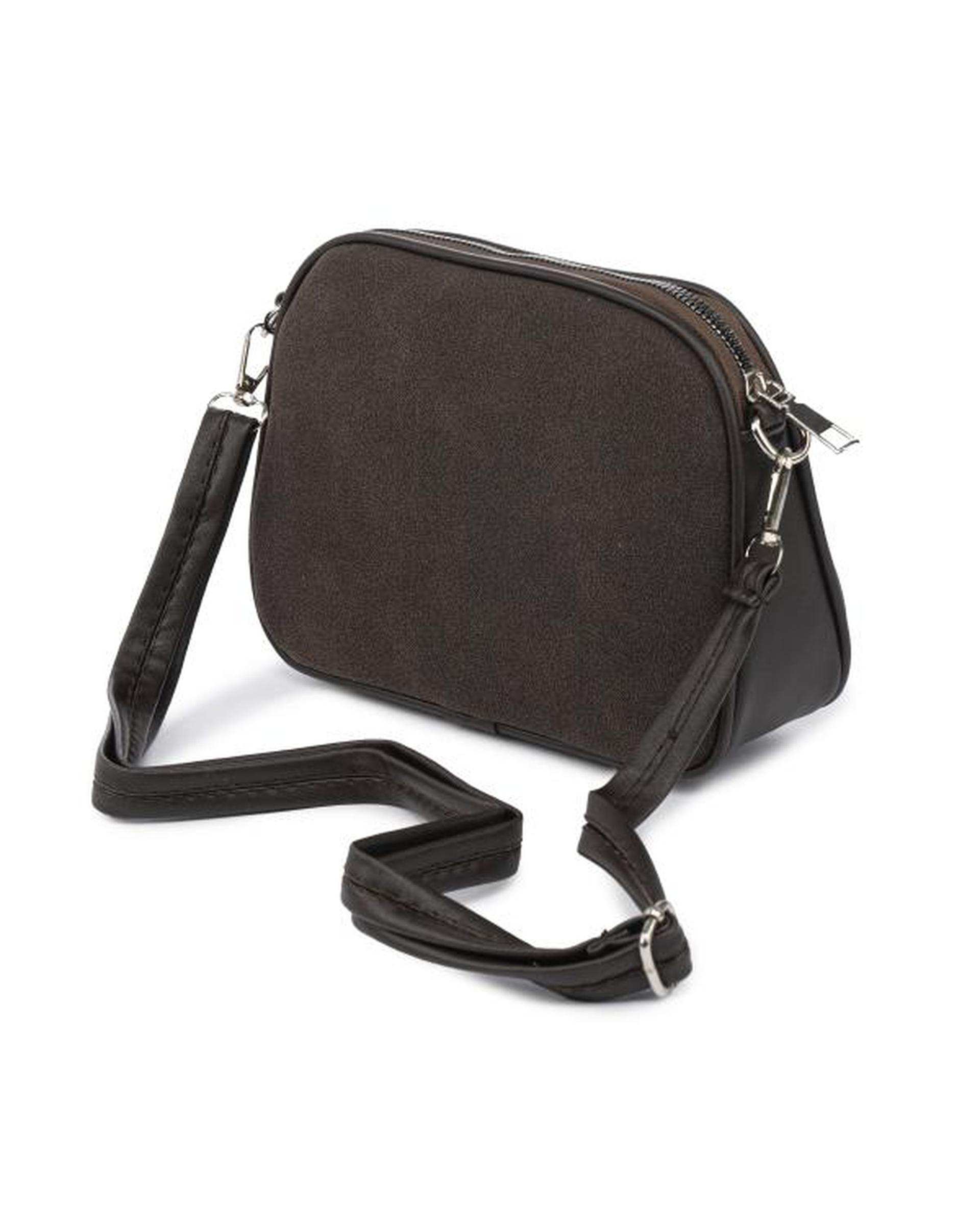 کیف دوشی زنانه قهوه ای بیسراک Bisrak مدل SL-117709