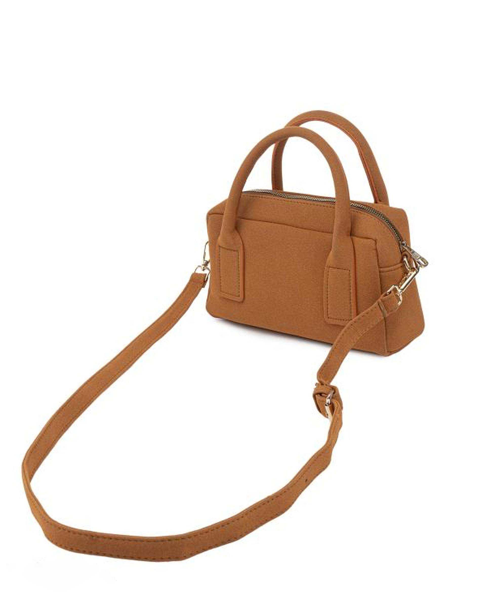 کیف دستی زنانه عسلی بیسراک Bisrak مدل SL-117710