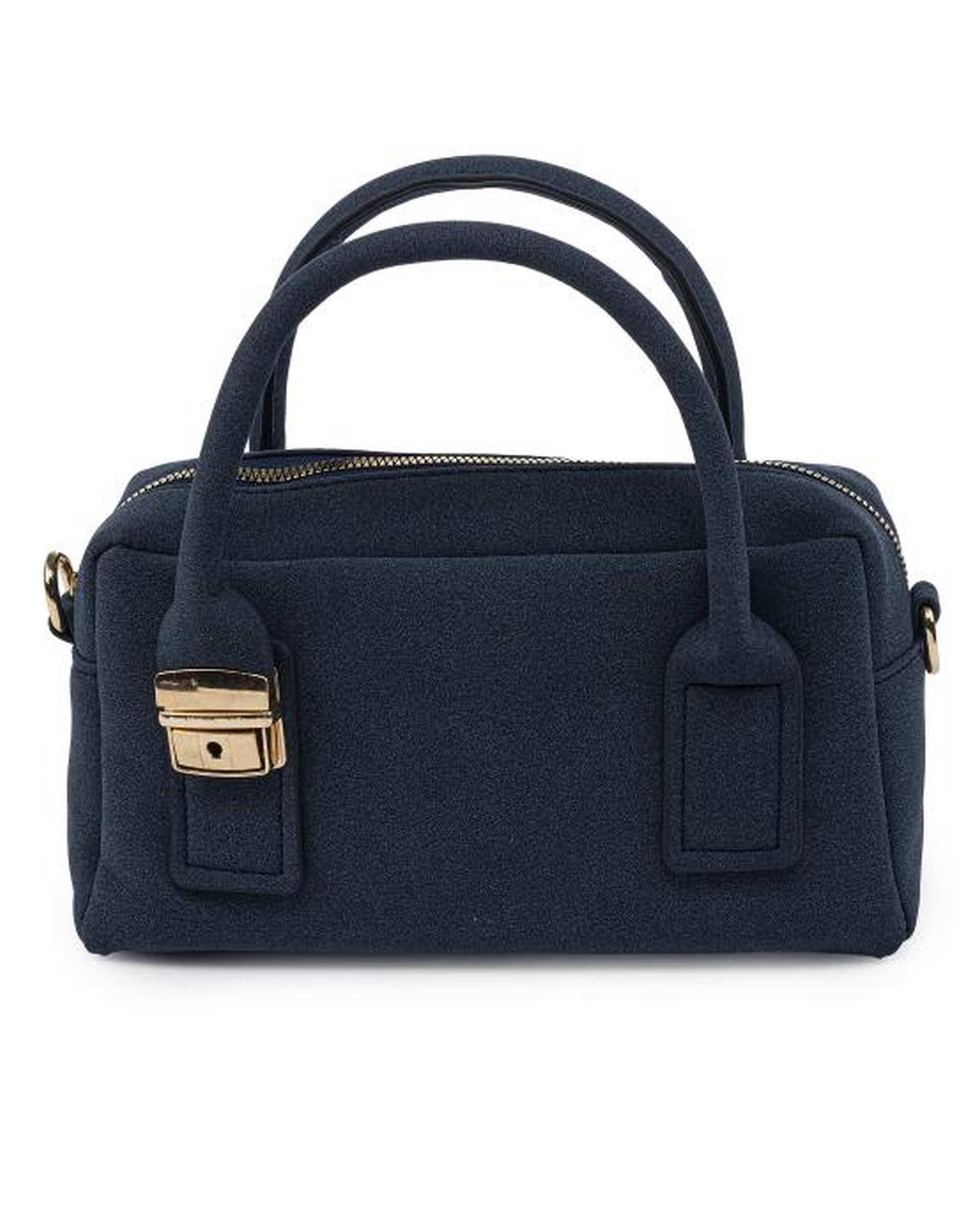 کیف دستی زنانه سرمه ای بیسراک Bisrak مدل SL-117710