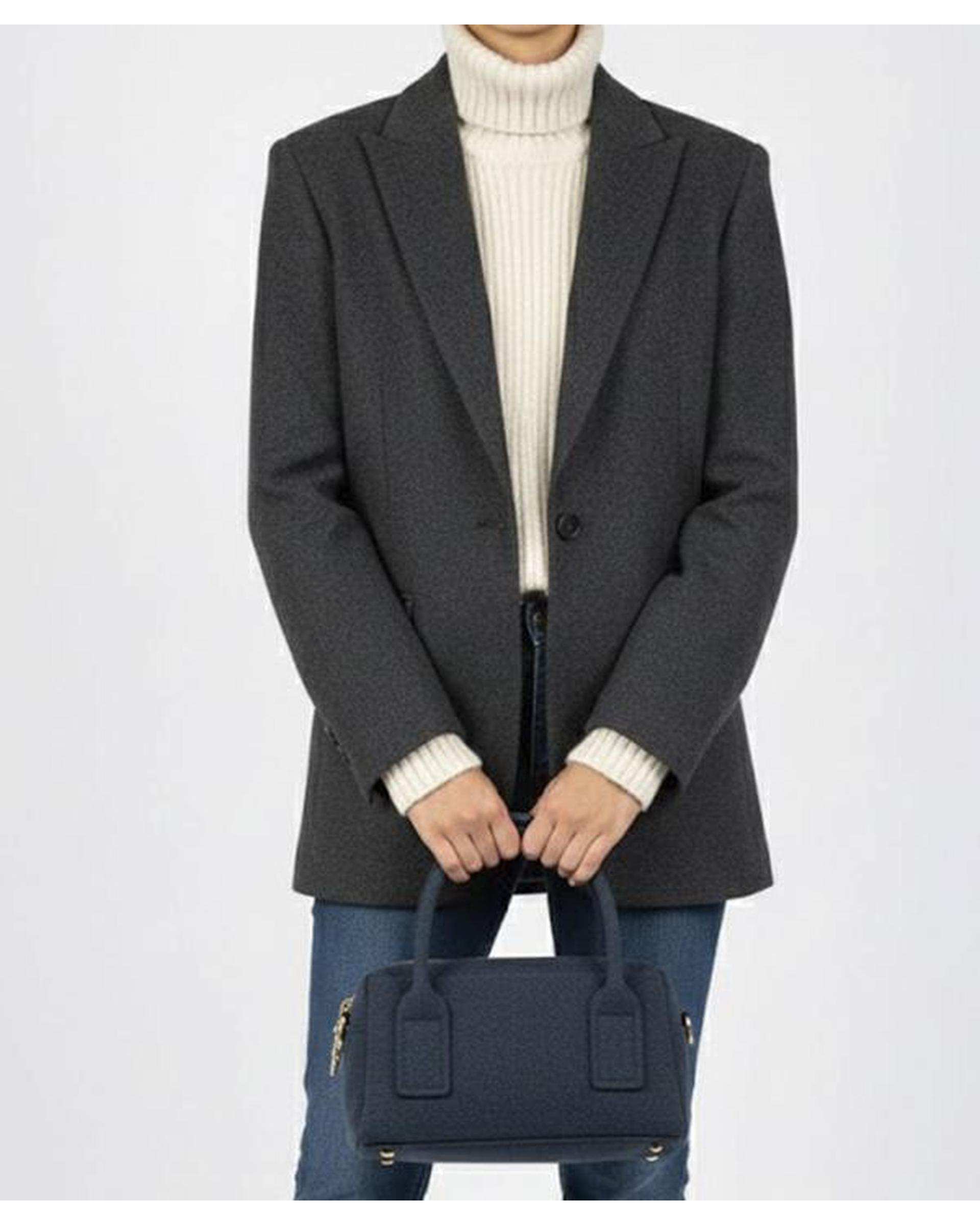 کیف دستی زنانه سرمه ای بیسراک Bisrak مدل SL-117710