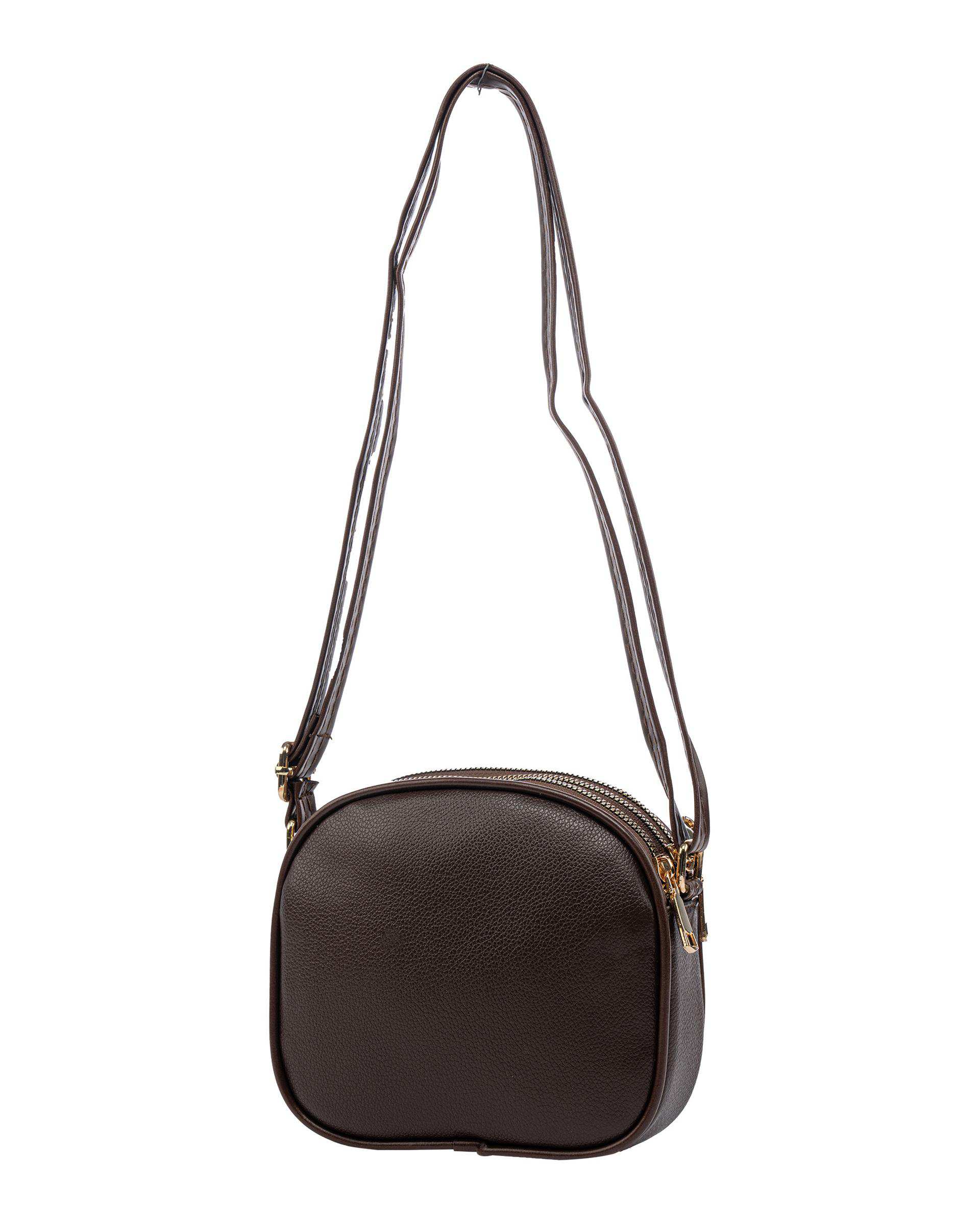 کیف دوشی زنانه قهوه ای بیسراک Bisrak مدل SL-117714