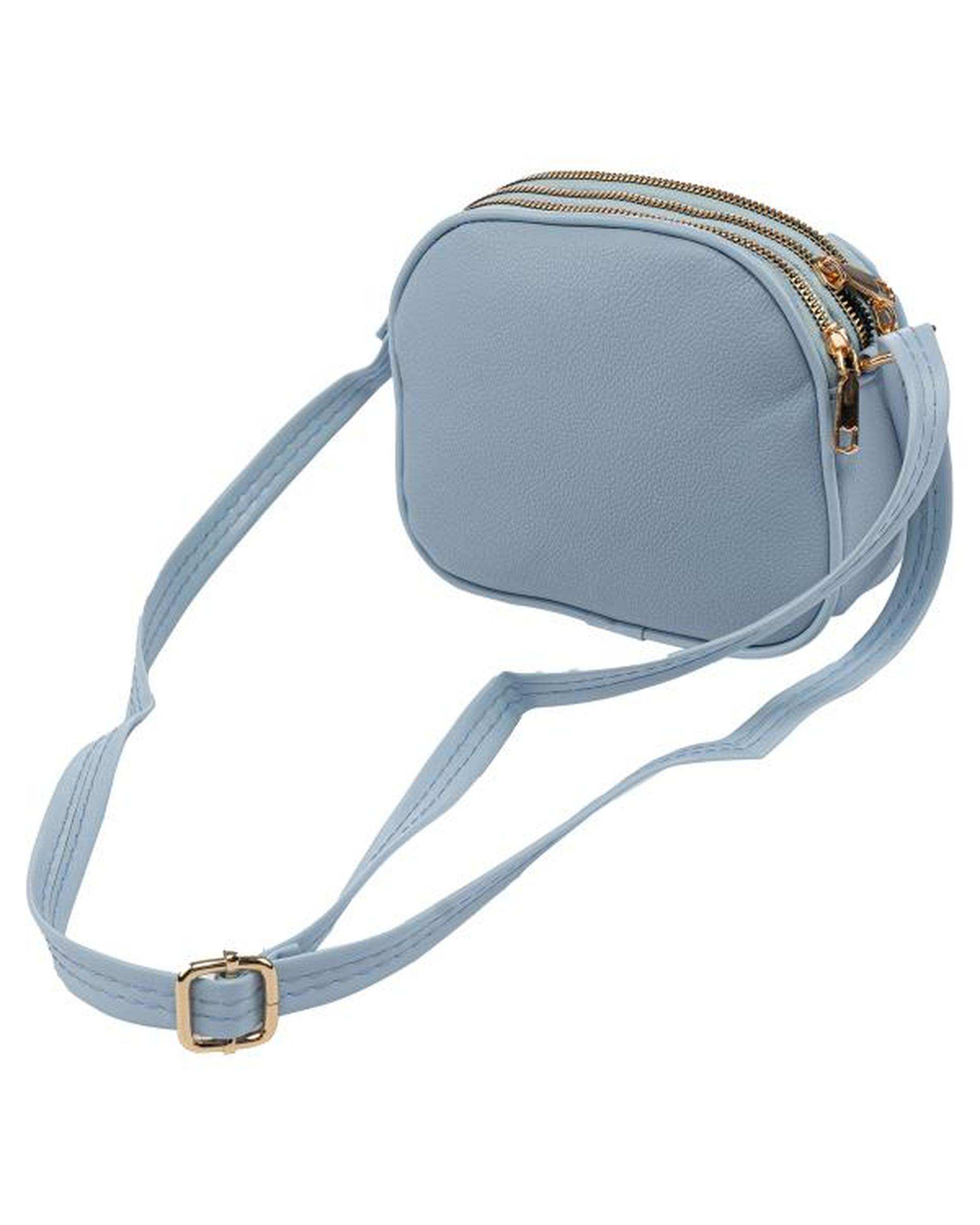 کیف دوشی زنانه آبی بیسراک Bisrak مدل SL-117714