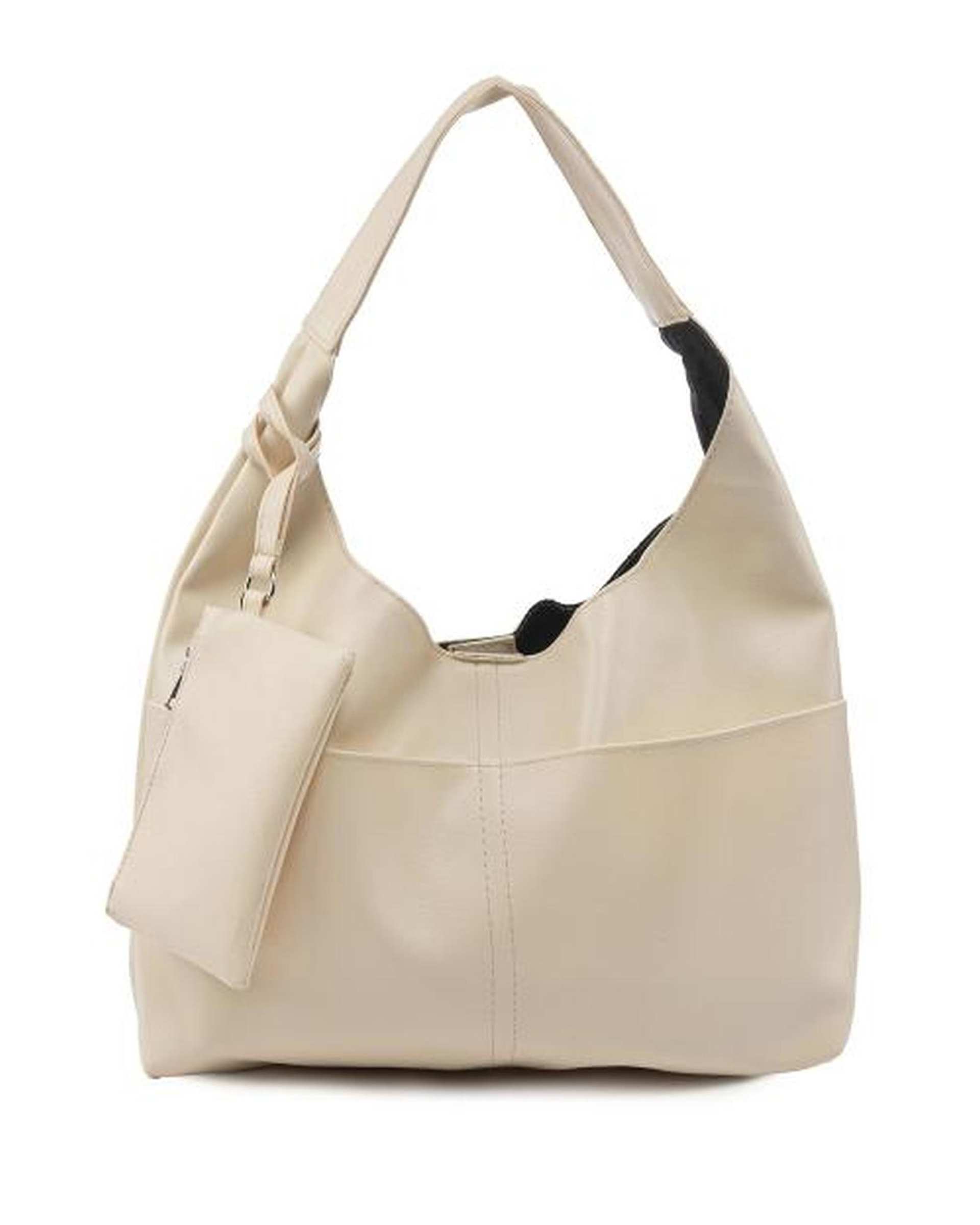 کیف دوشی زنانه کرم بیسراک Bisrak مدل SL-119072