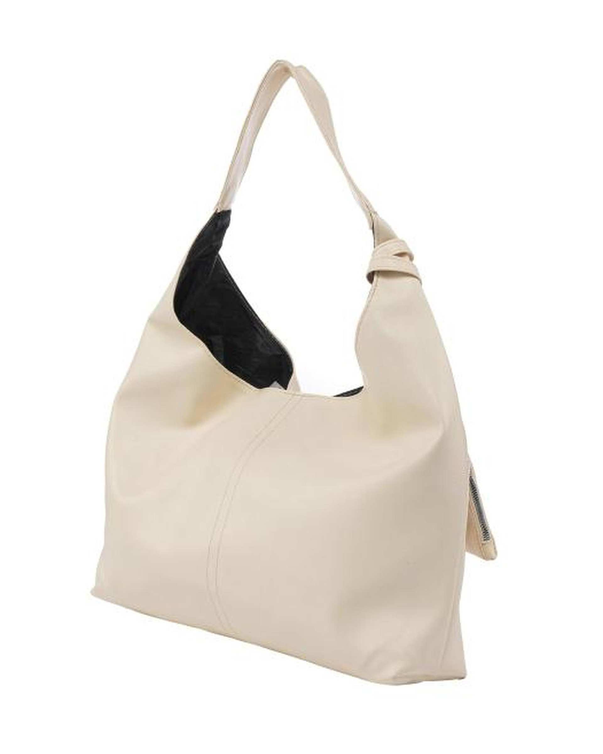 کیف دوشی زنانه کرم بیسراک Bisrak مدل SL-119072