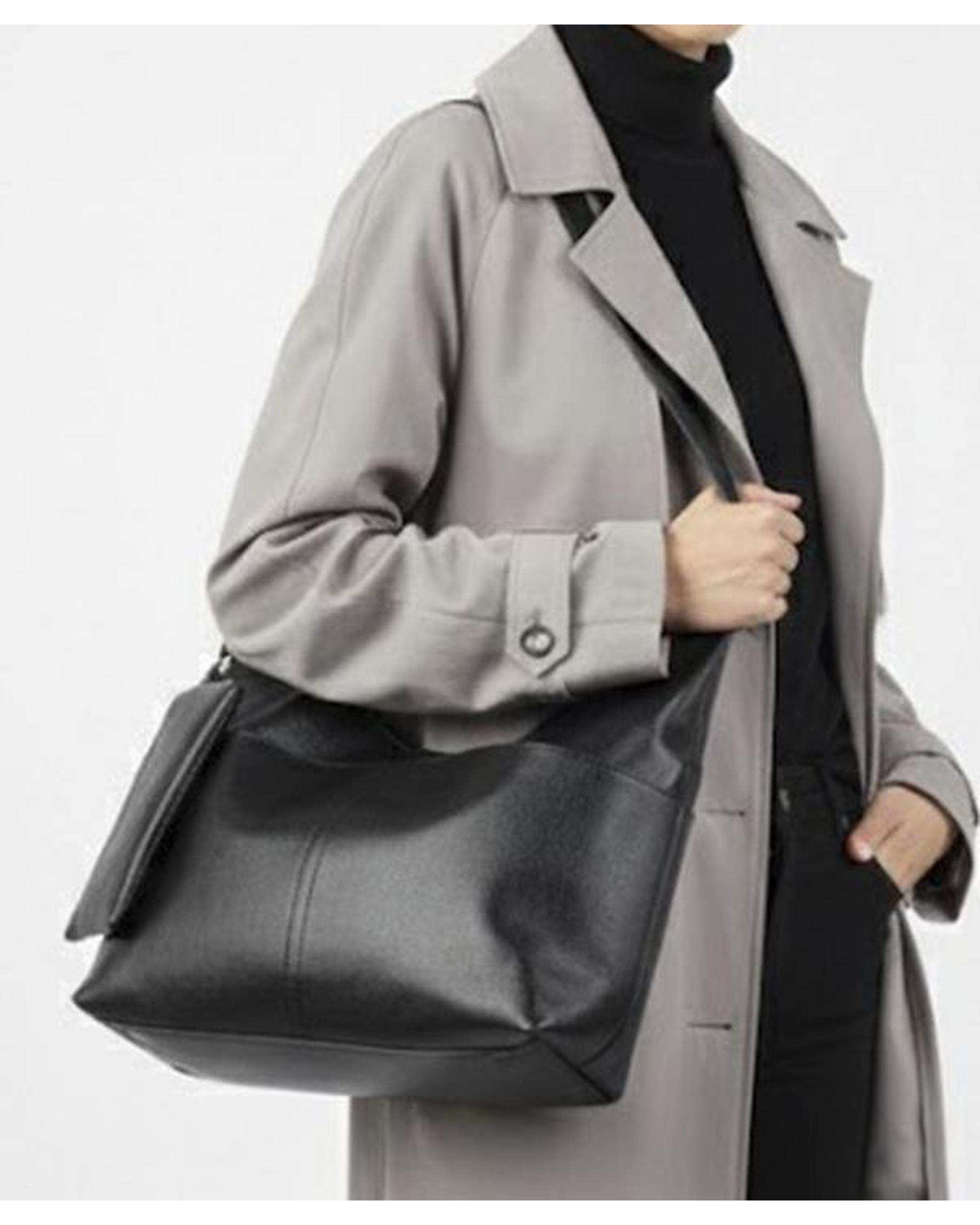 کیف دوشی زنانه مشکی بیسراک Bisrak مدل SL-119072