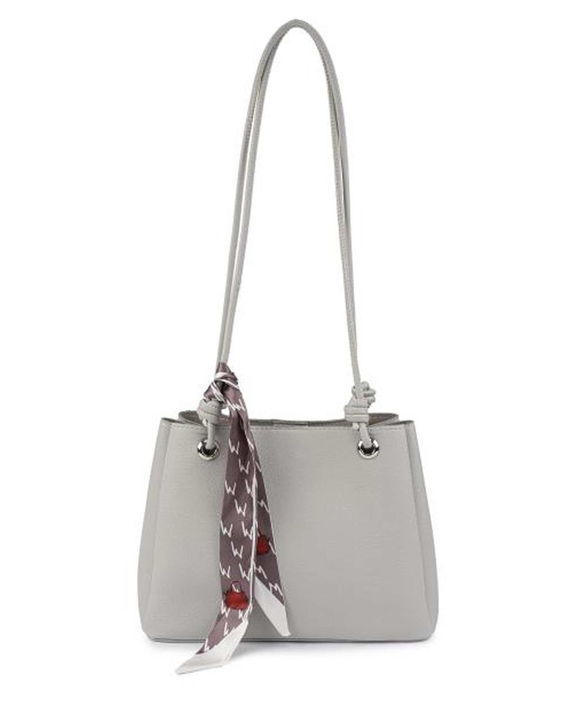 کیف دوشی زنانه طوسی بیسراک Bisrak مدل SL-119181