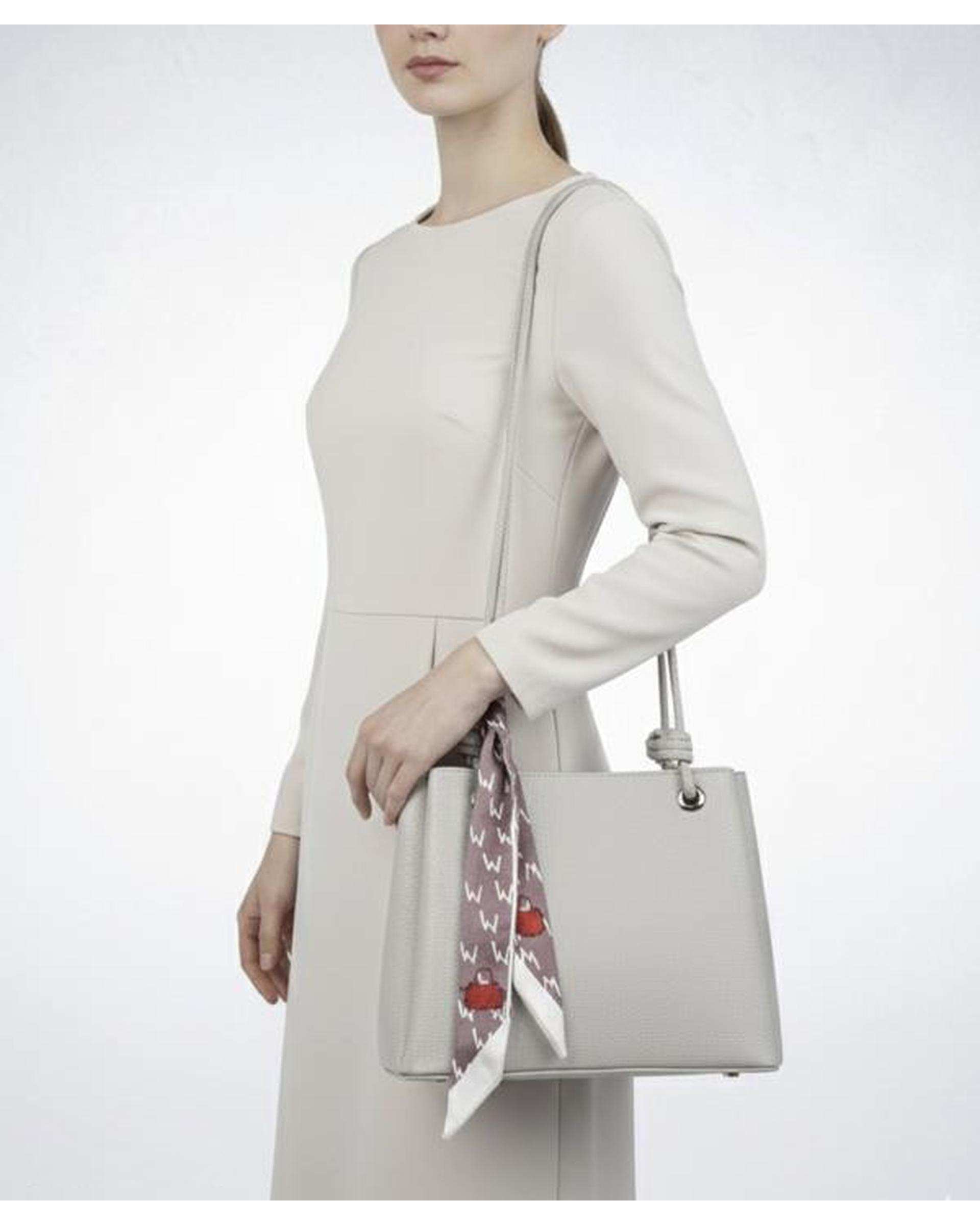 کیف دوشی زنانه طوسی بیسراک Bisrak مدل SL-119181