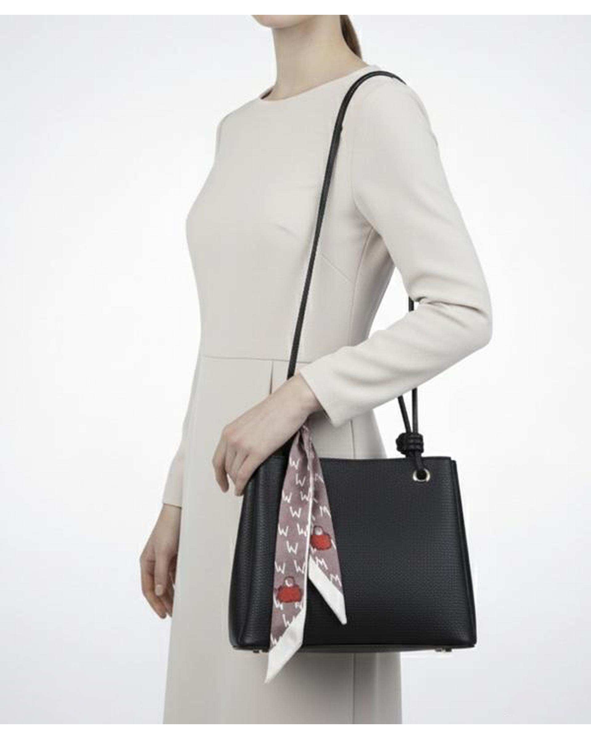 کیف دوشی زنانه مشکی بیسراک Bisrak مدل SL-119181