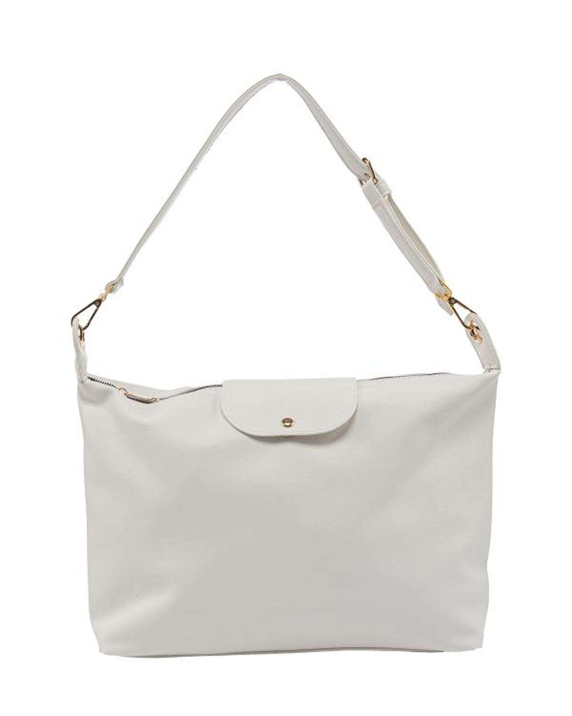 کیف دوشی زنانه سفید بیسراک Bisrak مدل SL-119229