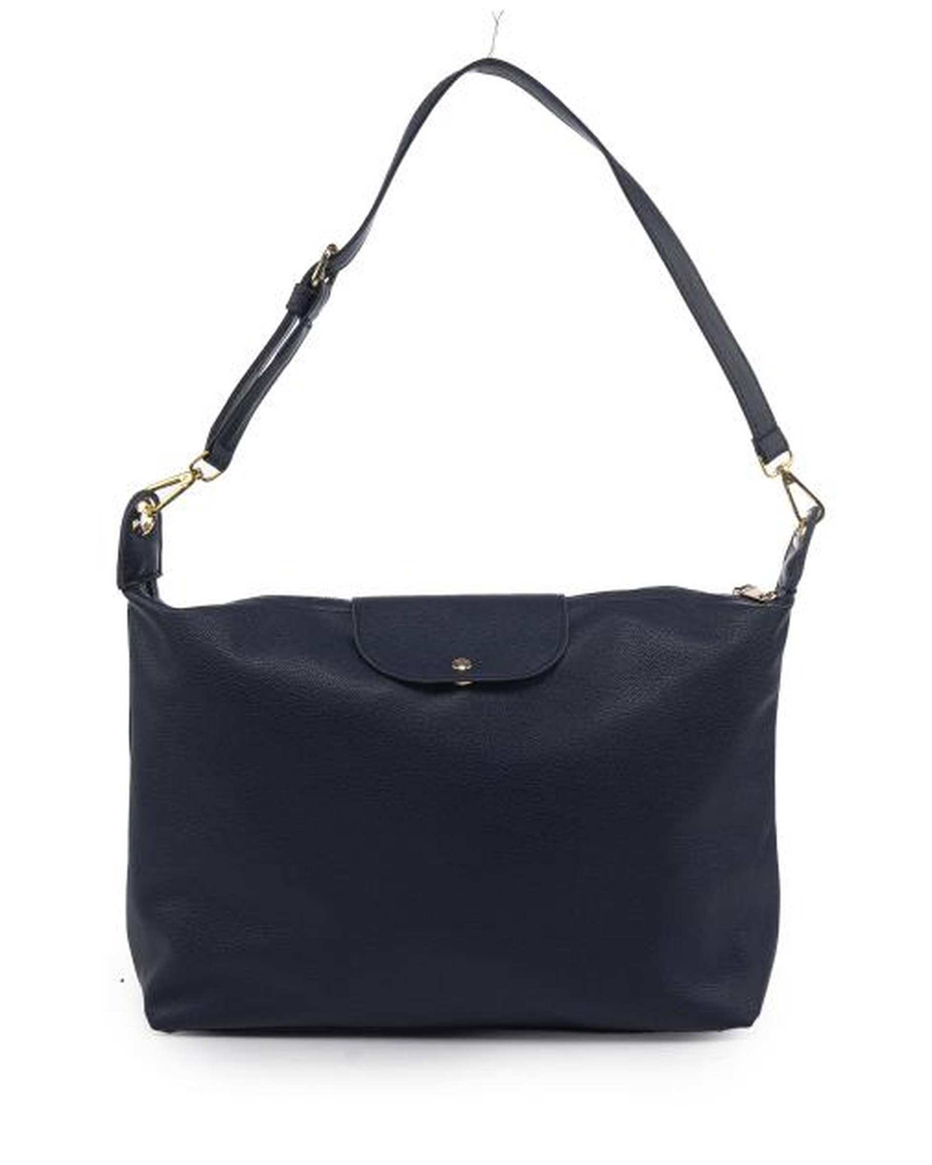 کیف دوشی زنانه سرمه ای بیسراک Bisrak مدل SL-119229