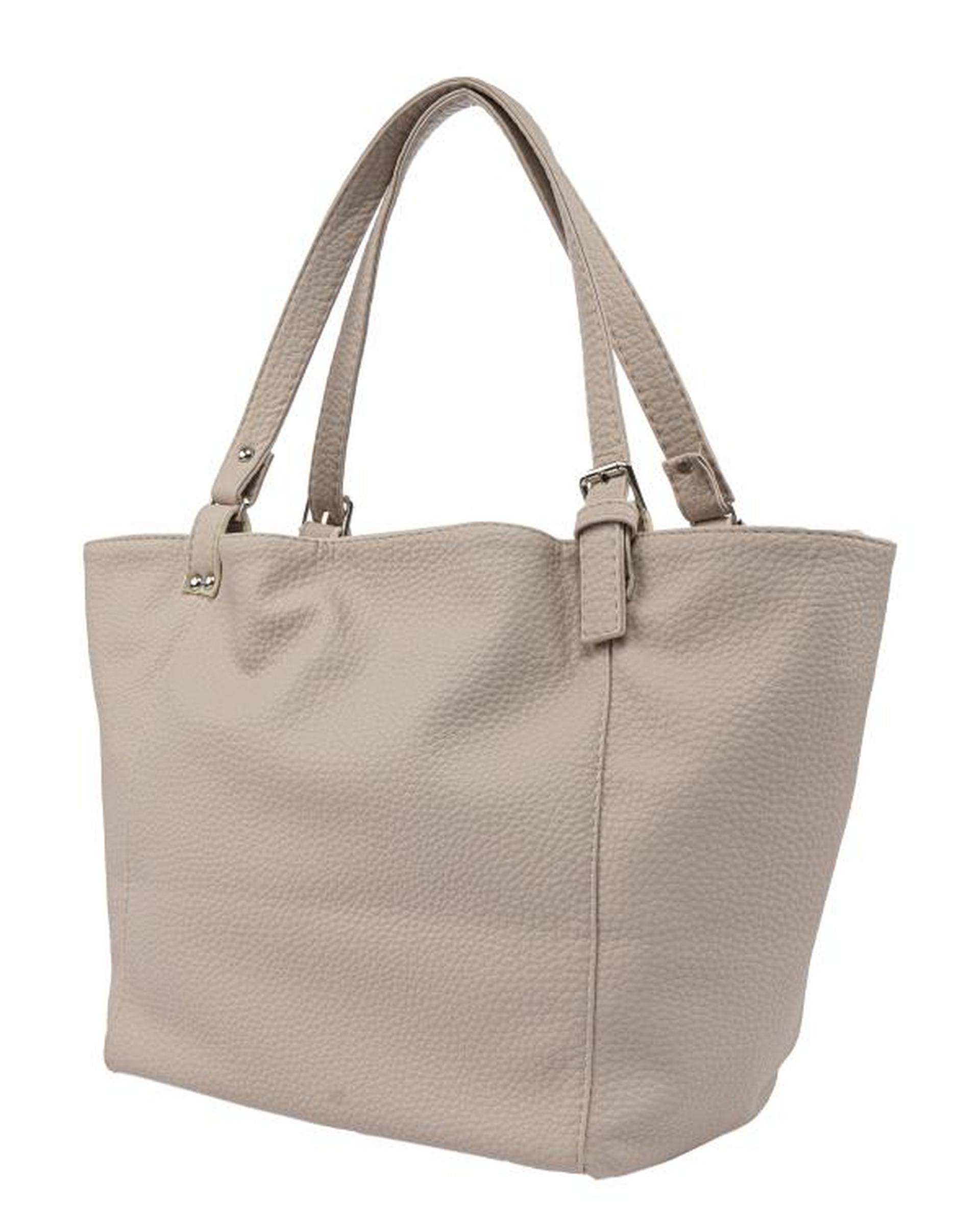 کیف دوشی زنانه کرم بیسراک Bisrak مدل SL-119240