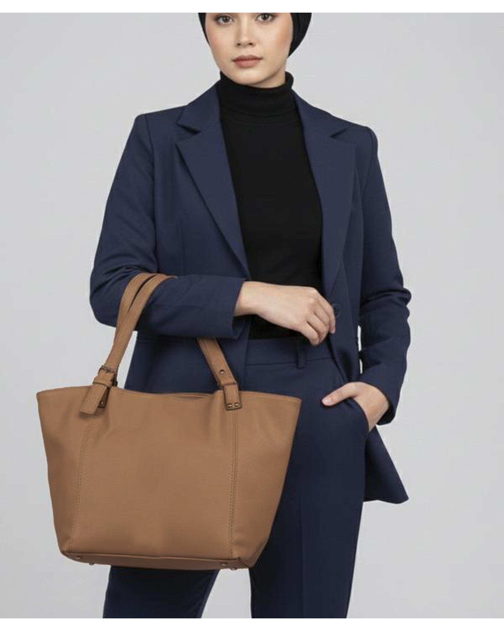 کیف دوشی زنانه نسکافه ای بیسراک Bisrak مدل SL-119240