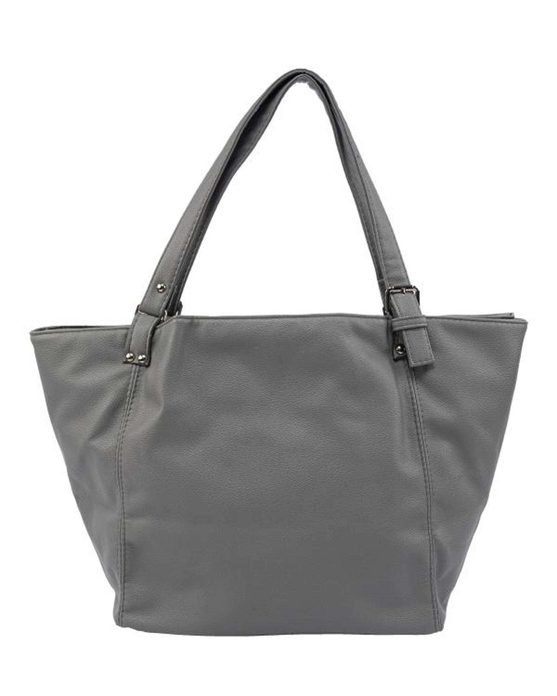 کیف دوشی زنانه طوسی تیره بیسراک Bisrak مدل SL-119240