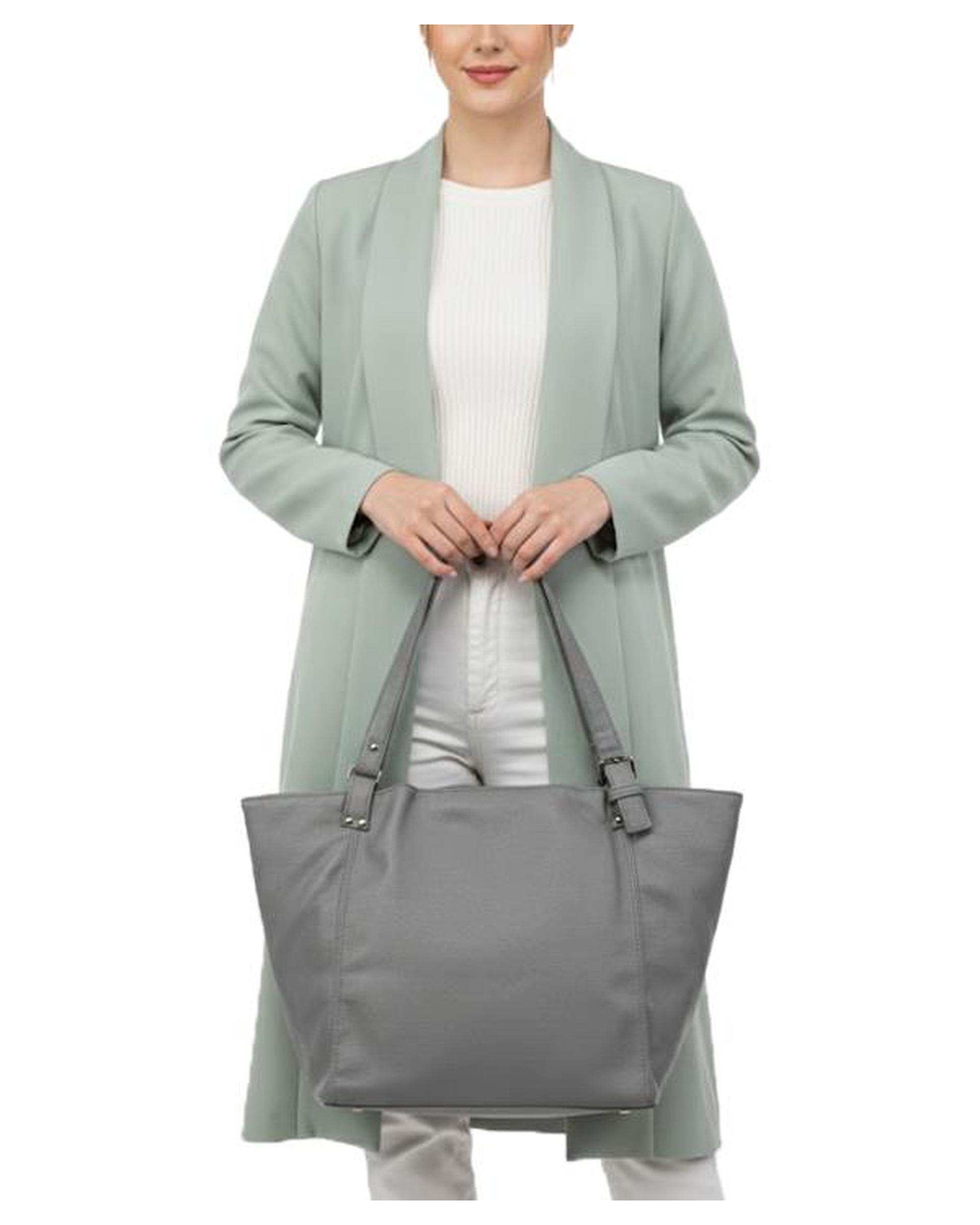 کیف دوشی زنانه طوسی تیره بیسراک Bisrak مدل SL-119240