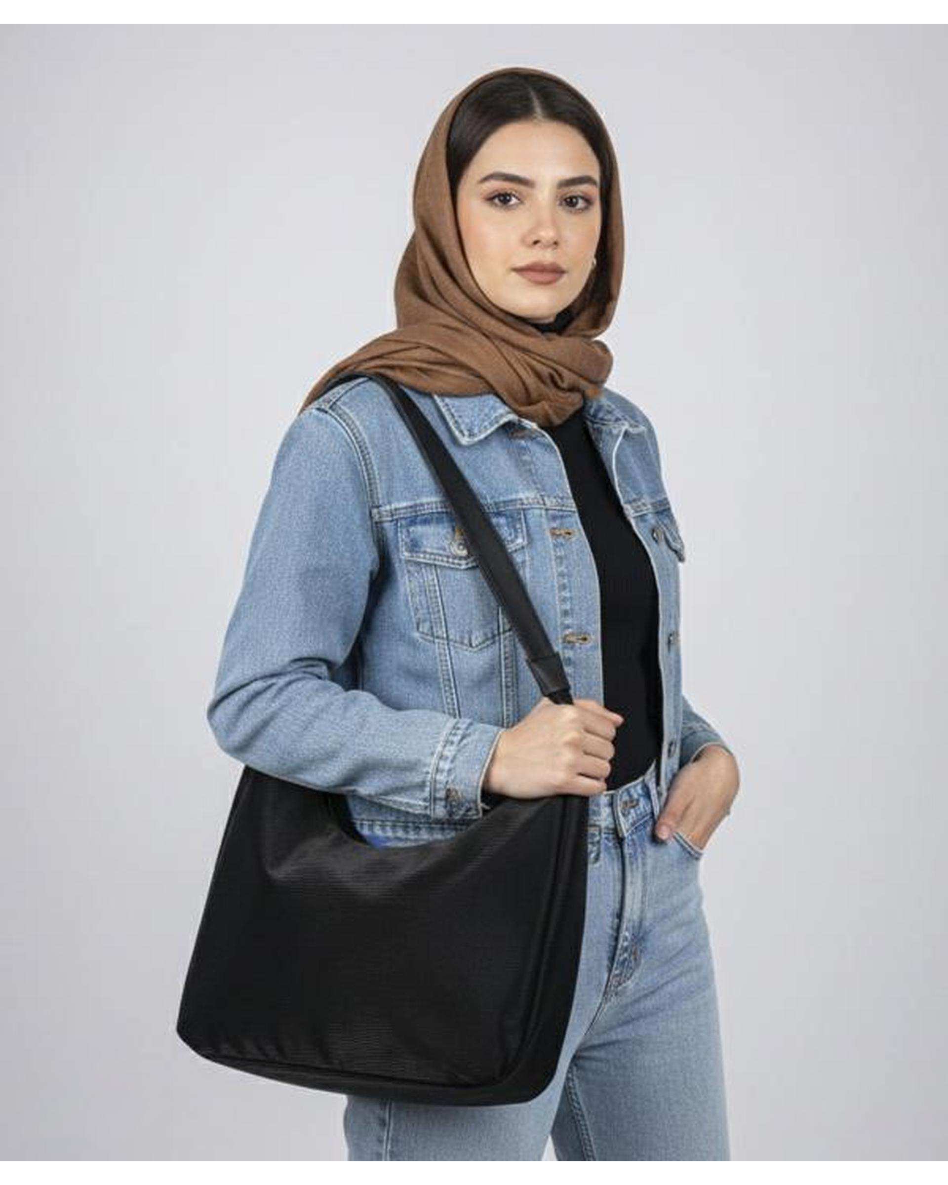 کیف دوشی زنانه مشکی بیسراک Bisrak مدل SL-119245