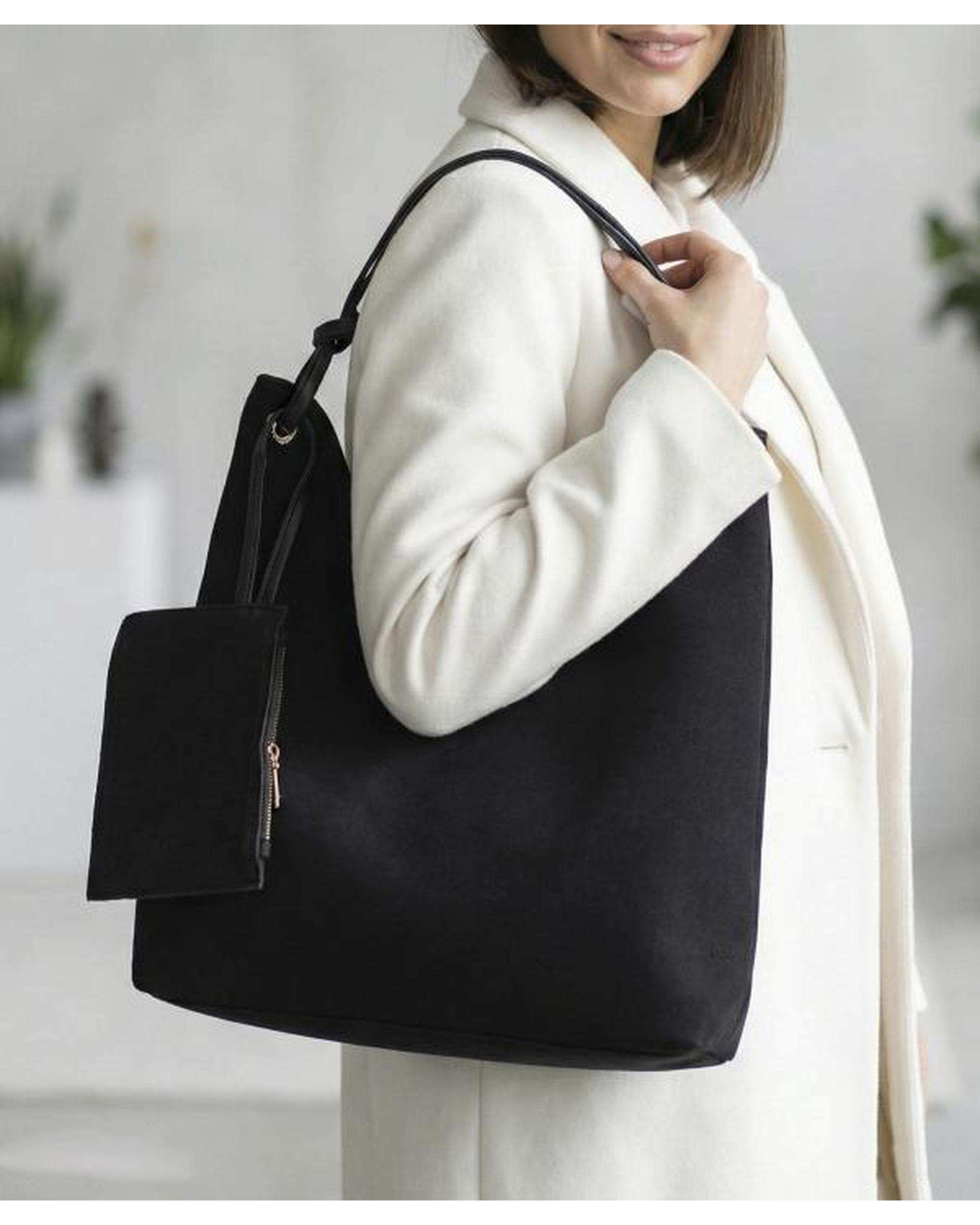 کیف دوشی زنانه مشکی بیسراک Bisrak مدل SL-119248