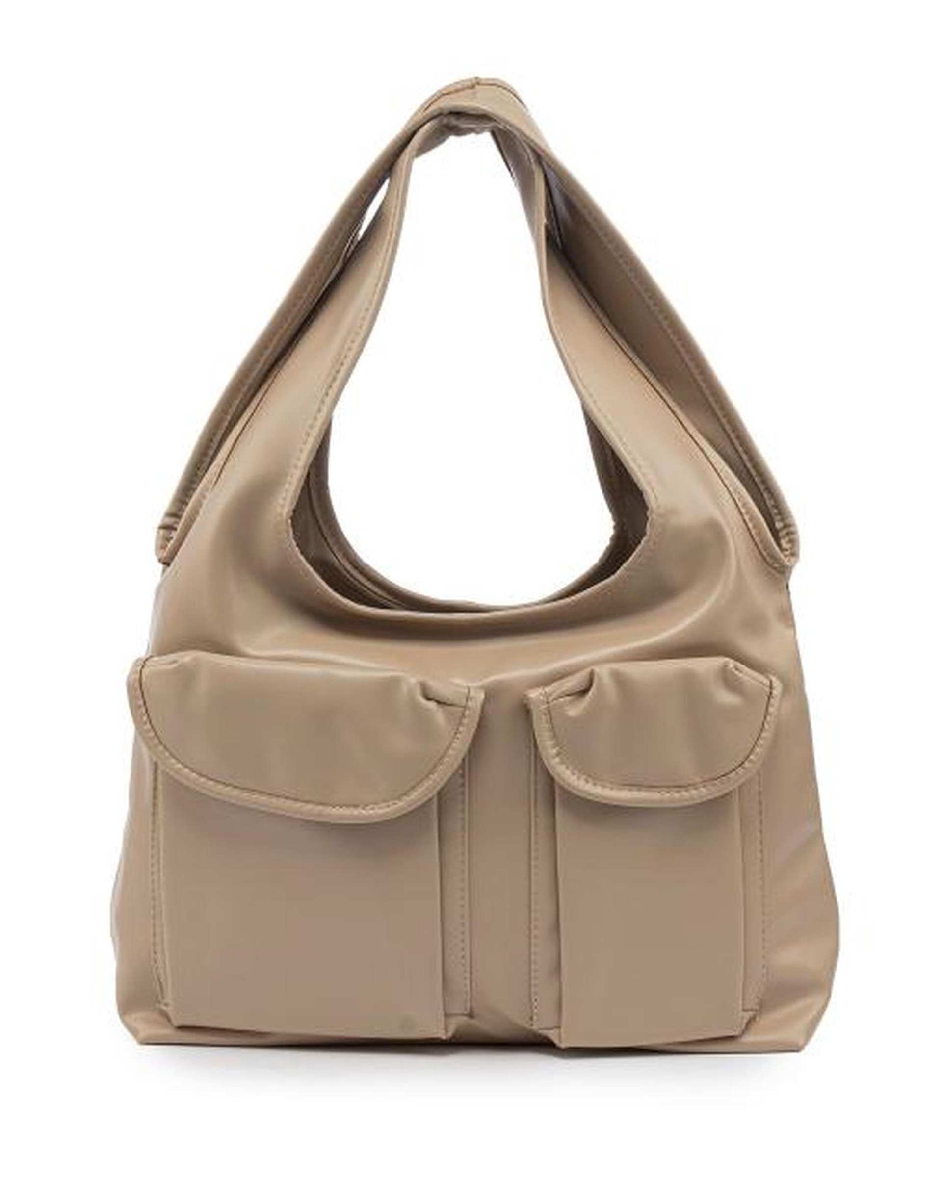 کیف دوشی زنانه کرم بیسراک Bisrak مدل SL-119256