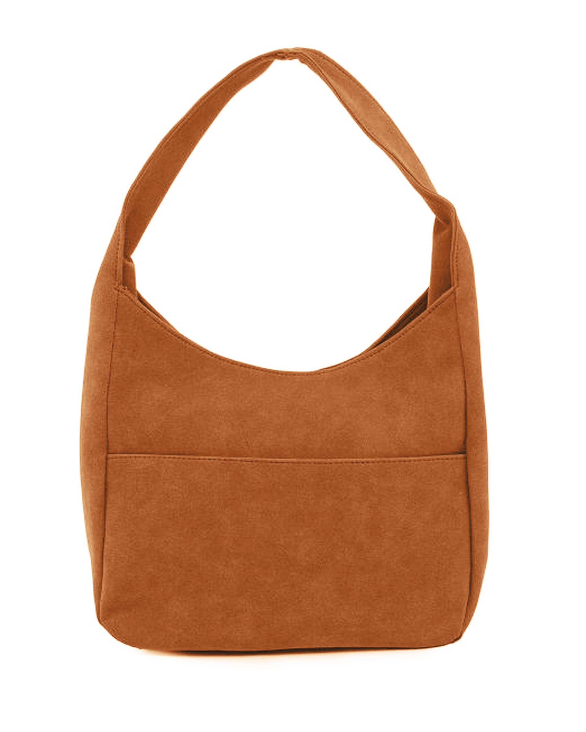 کیف دوشی زنانه عسلی بیسراک Bisrak مدل SL-119258