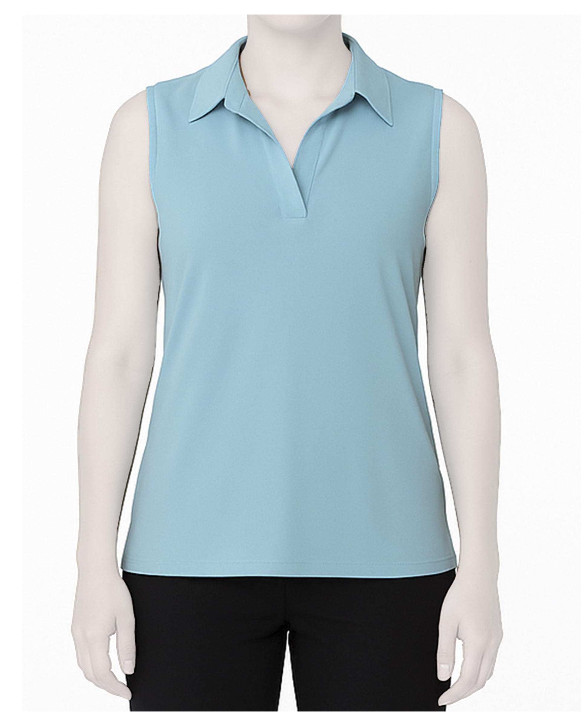 تاپ یقه شکاری زنانه آبی تولیکا Tulika کد 33106