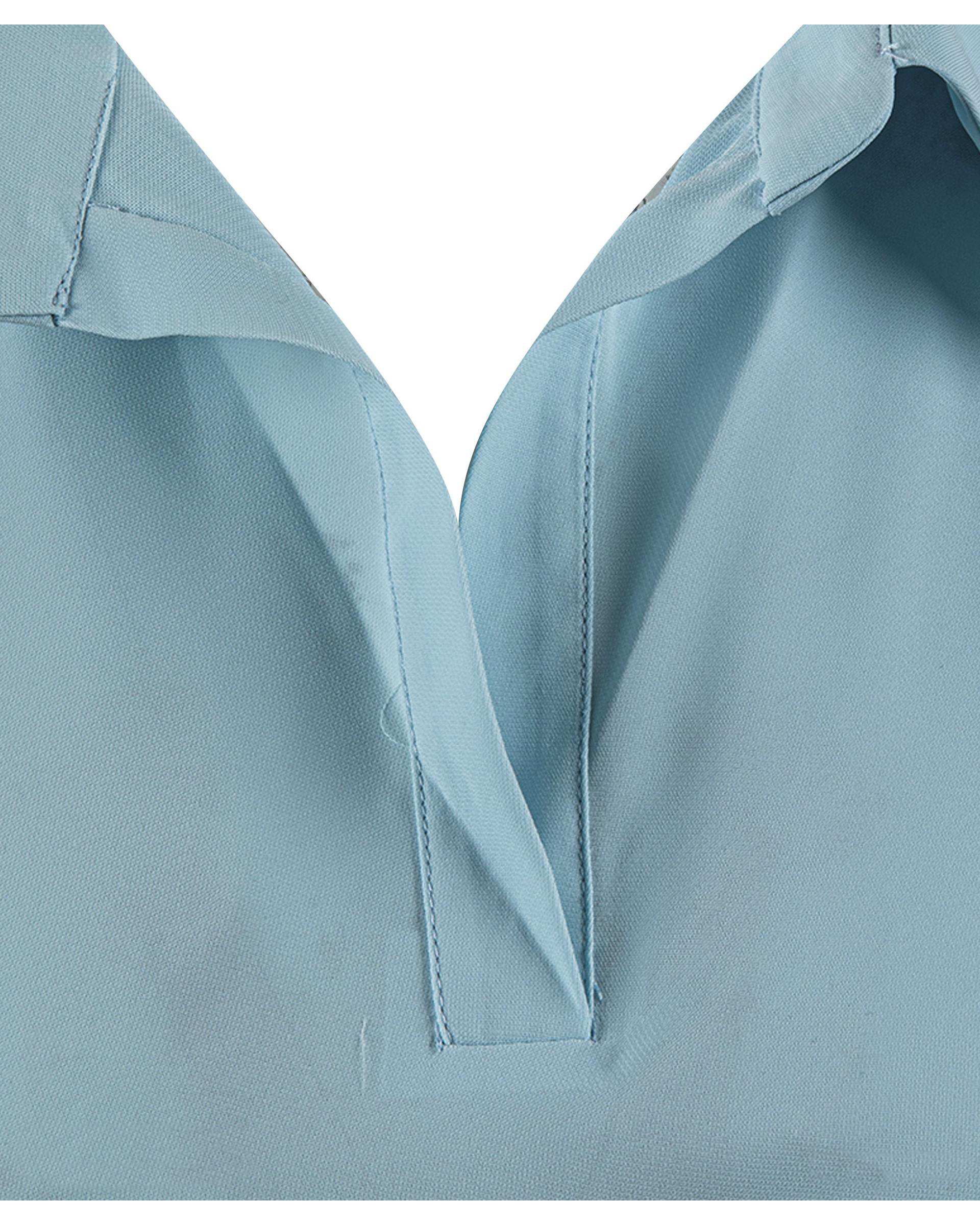 تاپ یقه شکاری زنانه آبی تولیکا Tulika کد 33106