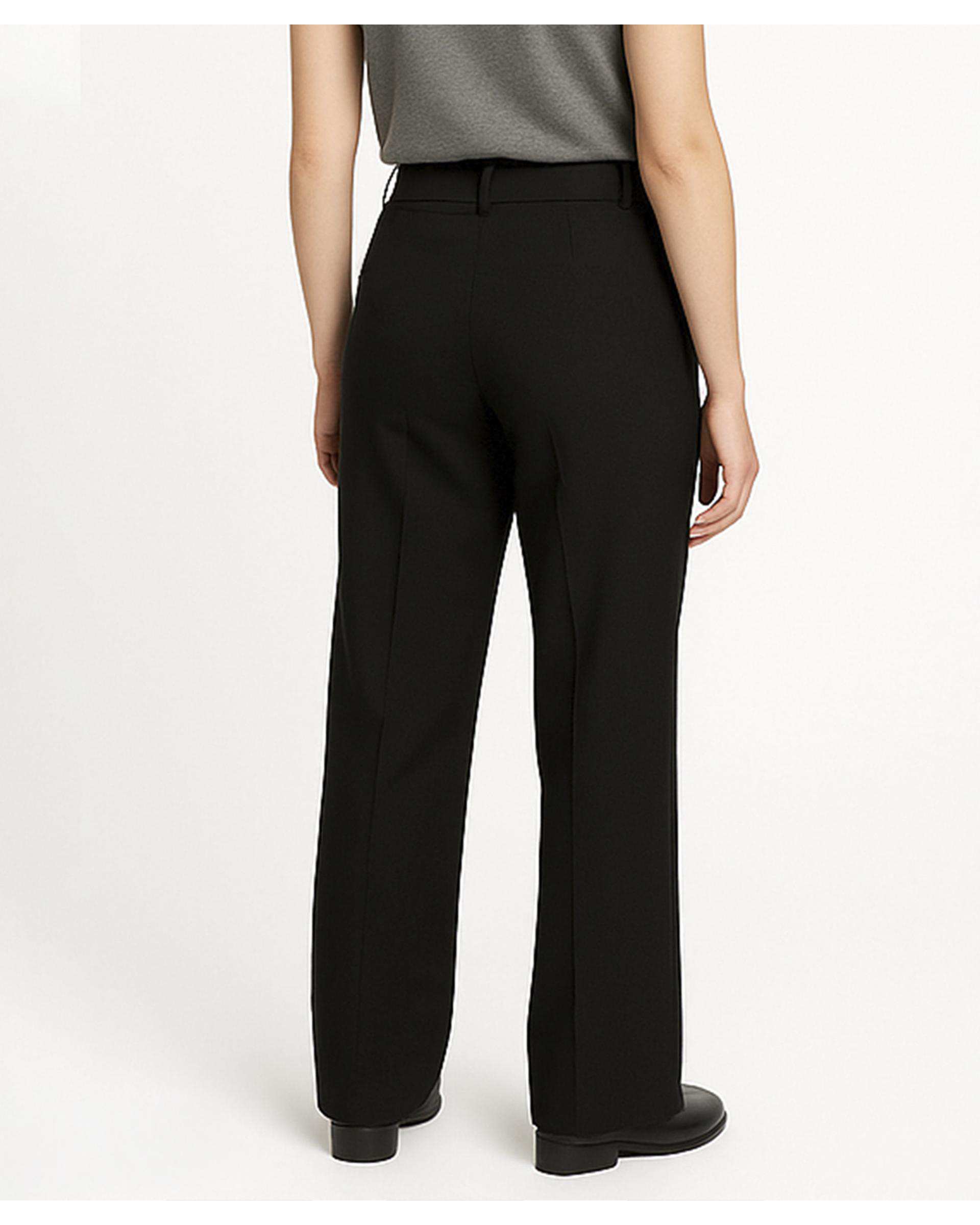 شلوار پارچه ای زنانه مشکی تولیکا Tulika کد 10729