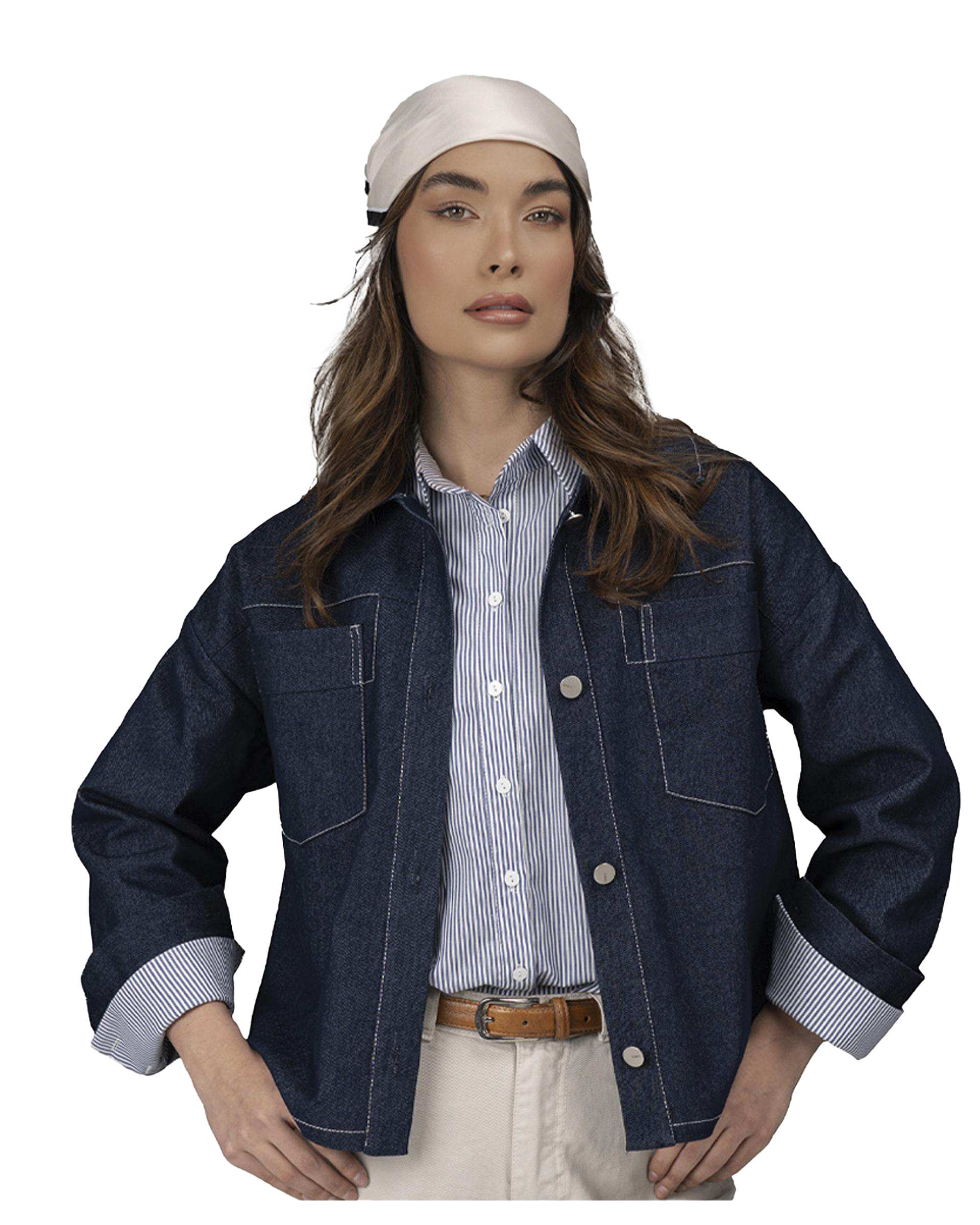 کت جین زنانه سرمه ای تولیکا Tulika کد 41664