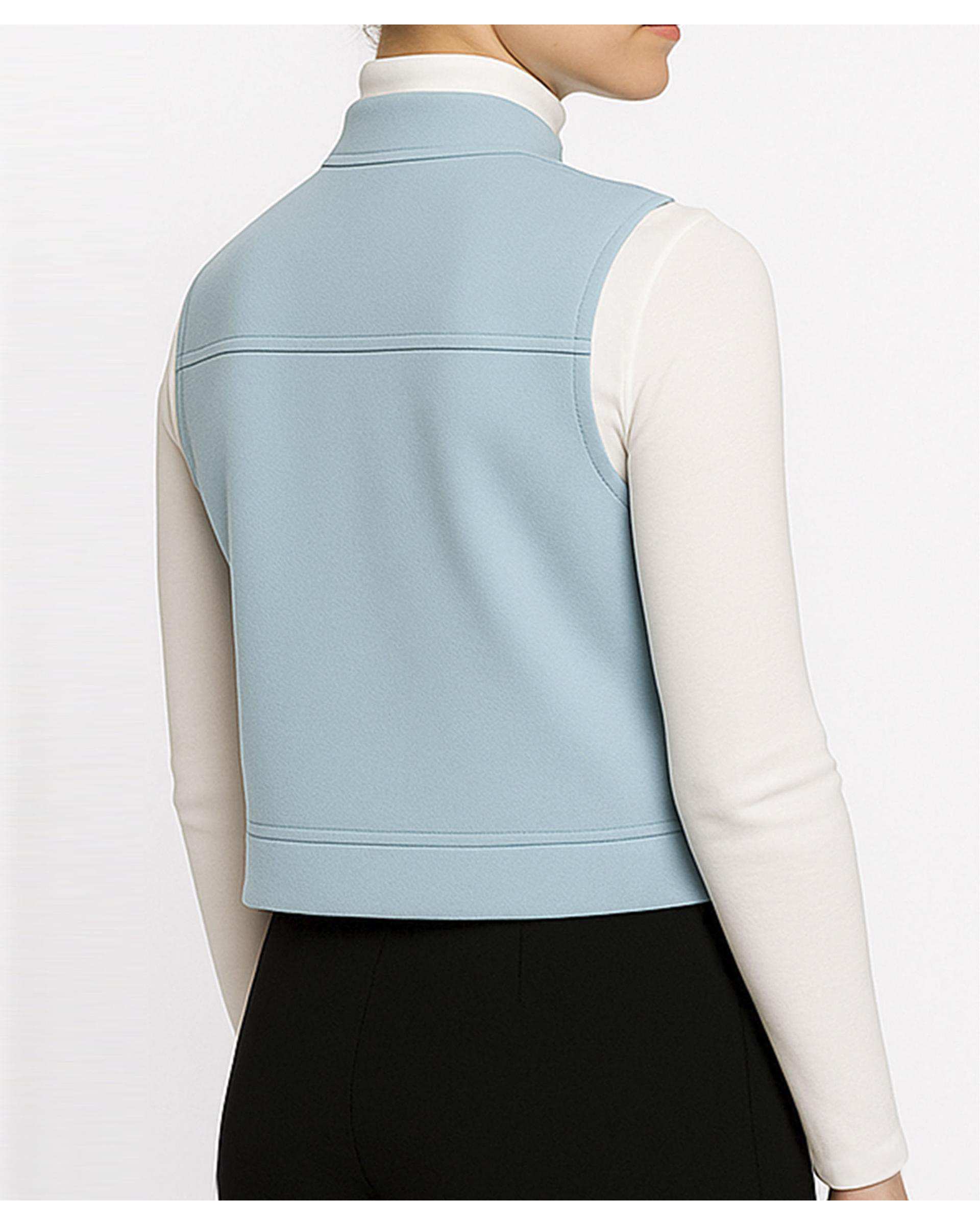 جلیقه زنانه آبی تولیکا Tulika کد 41665