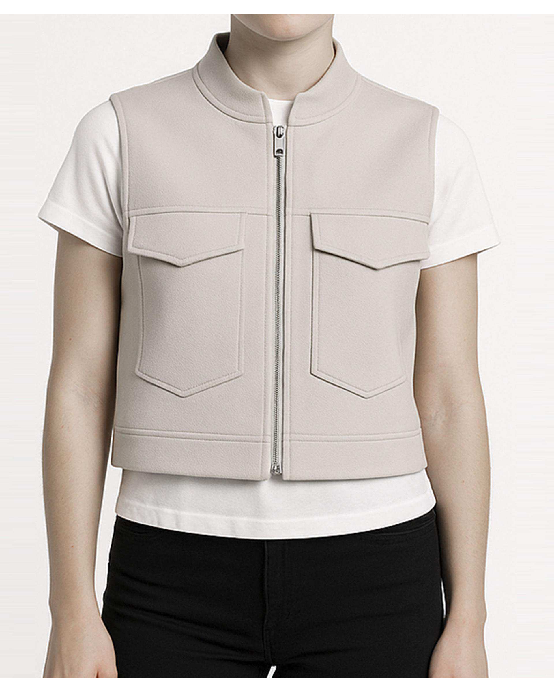 جلیقه زنانه کرم تولیکا Tulika کد 41665