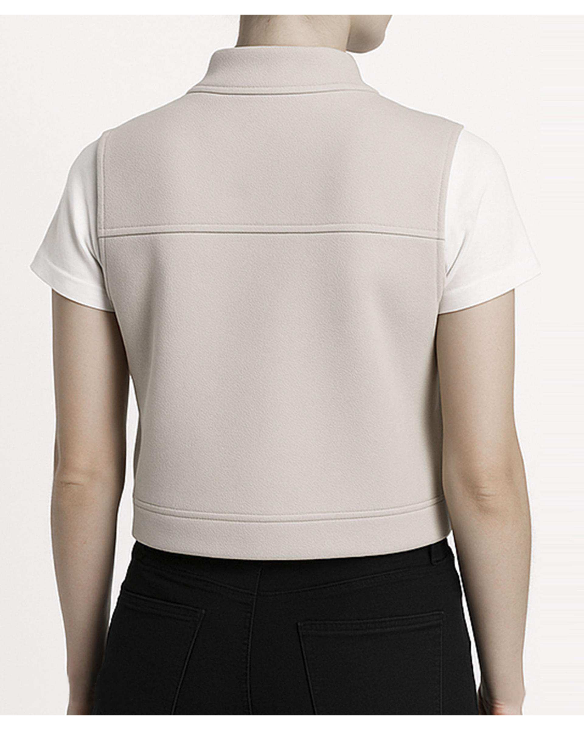 جلیقه زنانه کرم تولیکا Tulika کد 41665