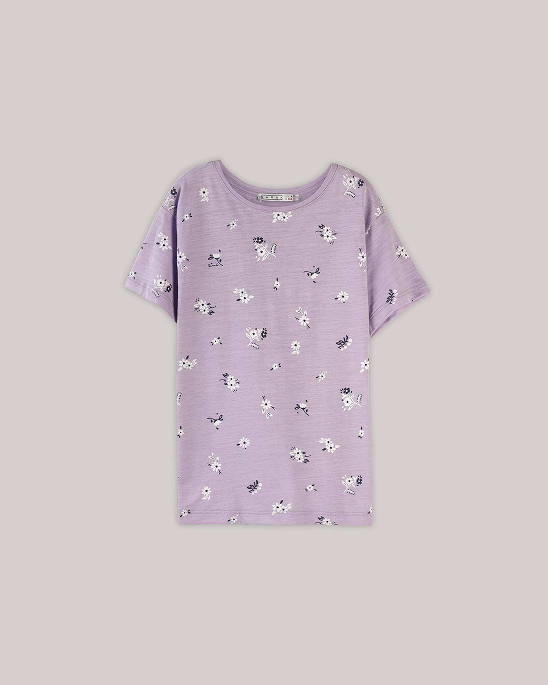 تی شرت دخترانه یاسی سارک Sarak مدل 3938