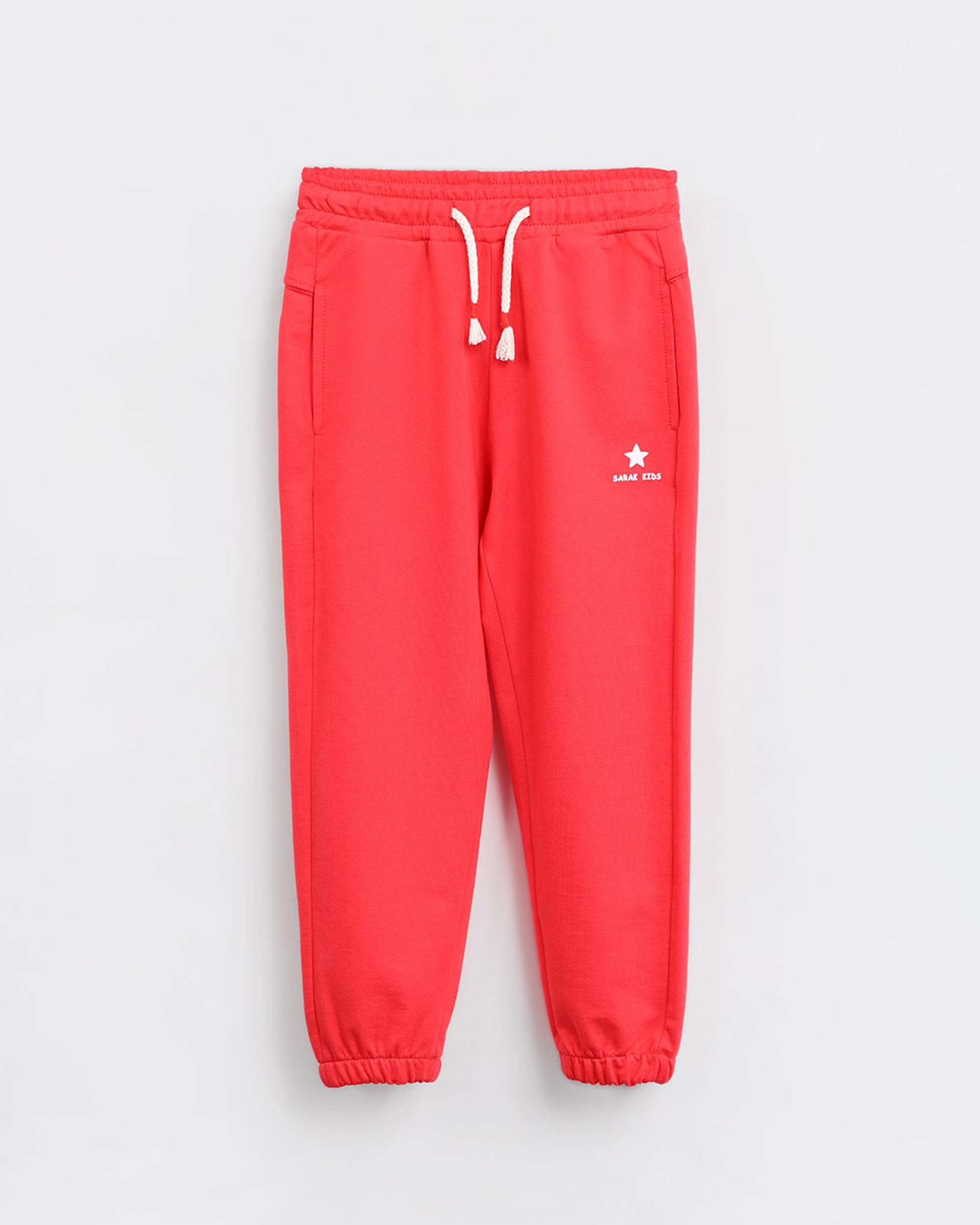 شلوار اسپرت دخترانه قرمز سارک Sarak مدل 4147