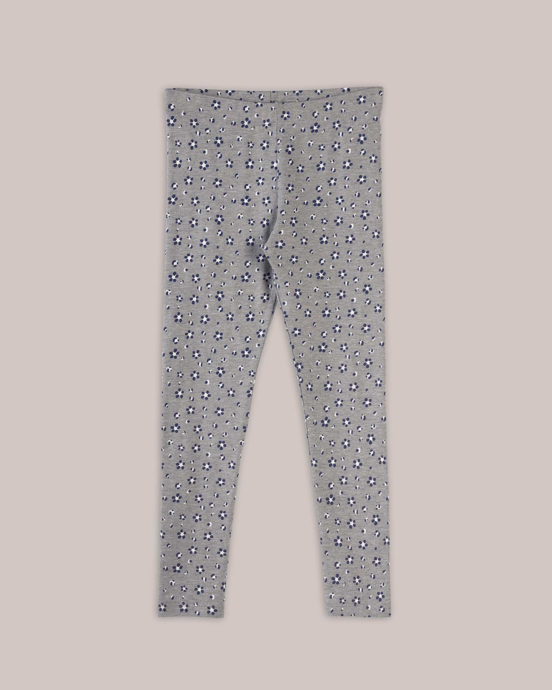 لگینگ دخترانه طوسی ملانژ سارک Sarak مدل 3956