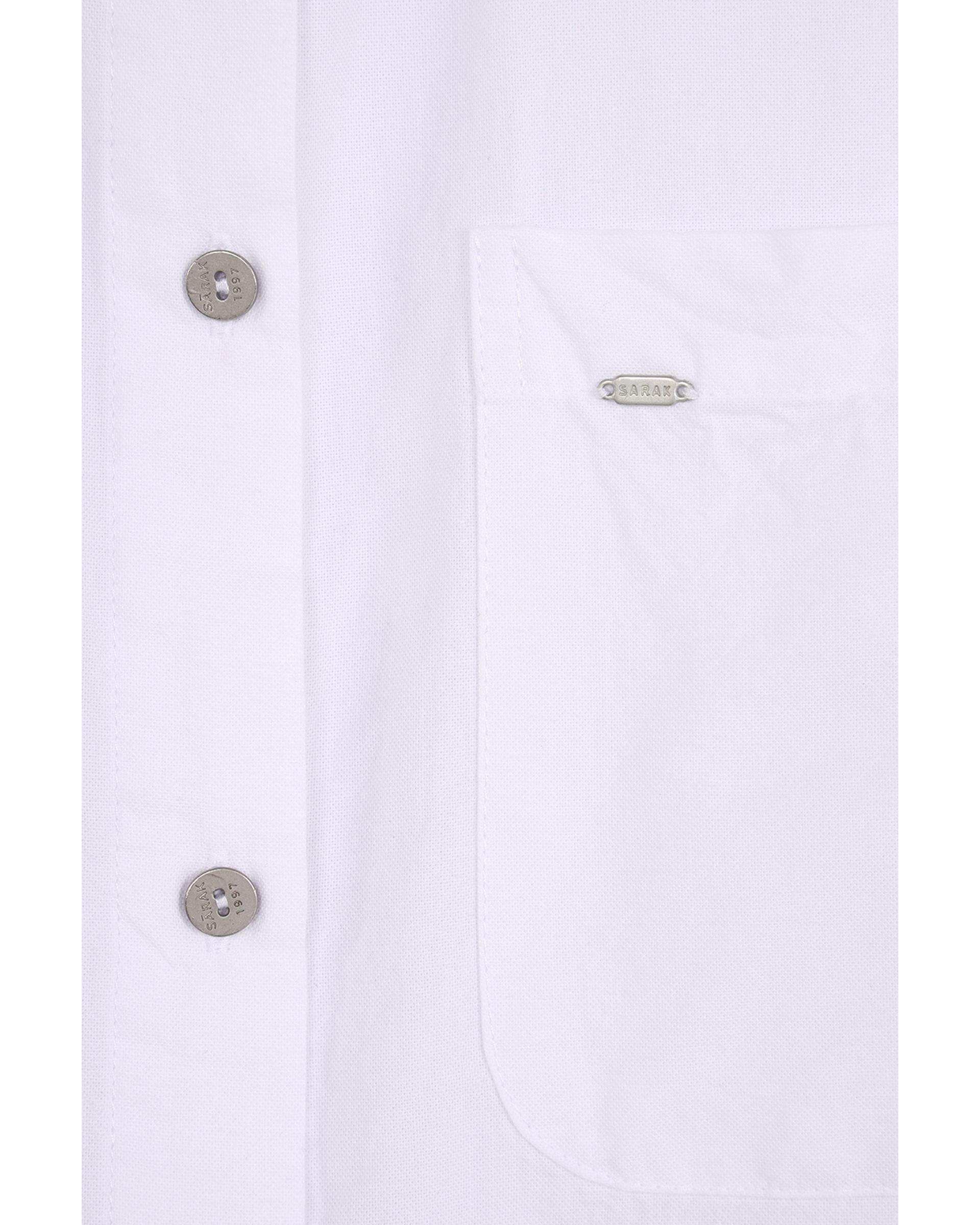 شومیز زنانه سفید سارک Sarak مدل 5013