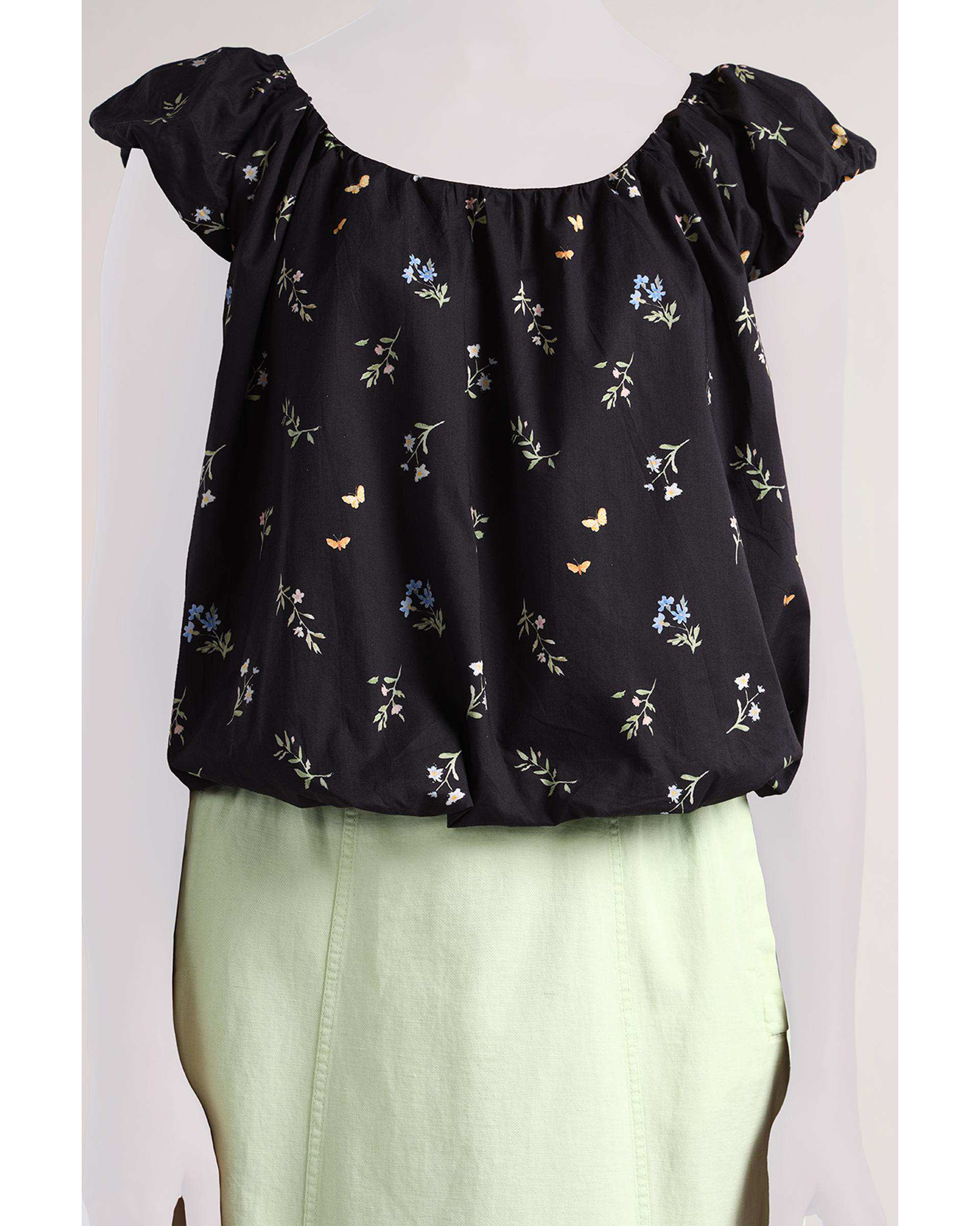 بلوز زنانه سرمه ای سارک Sarak مدل 5086