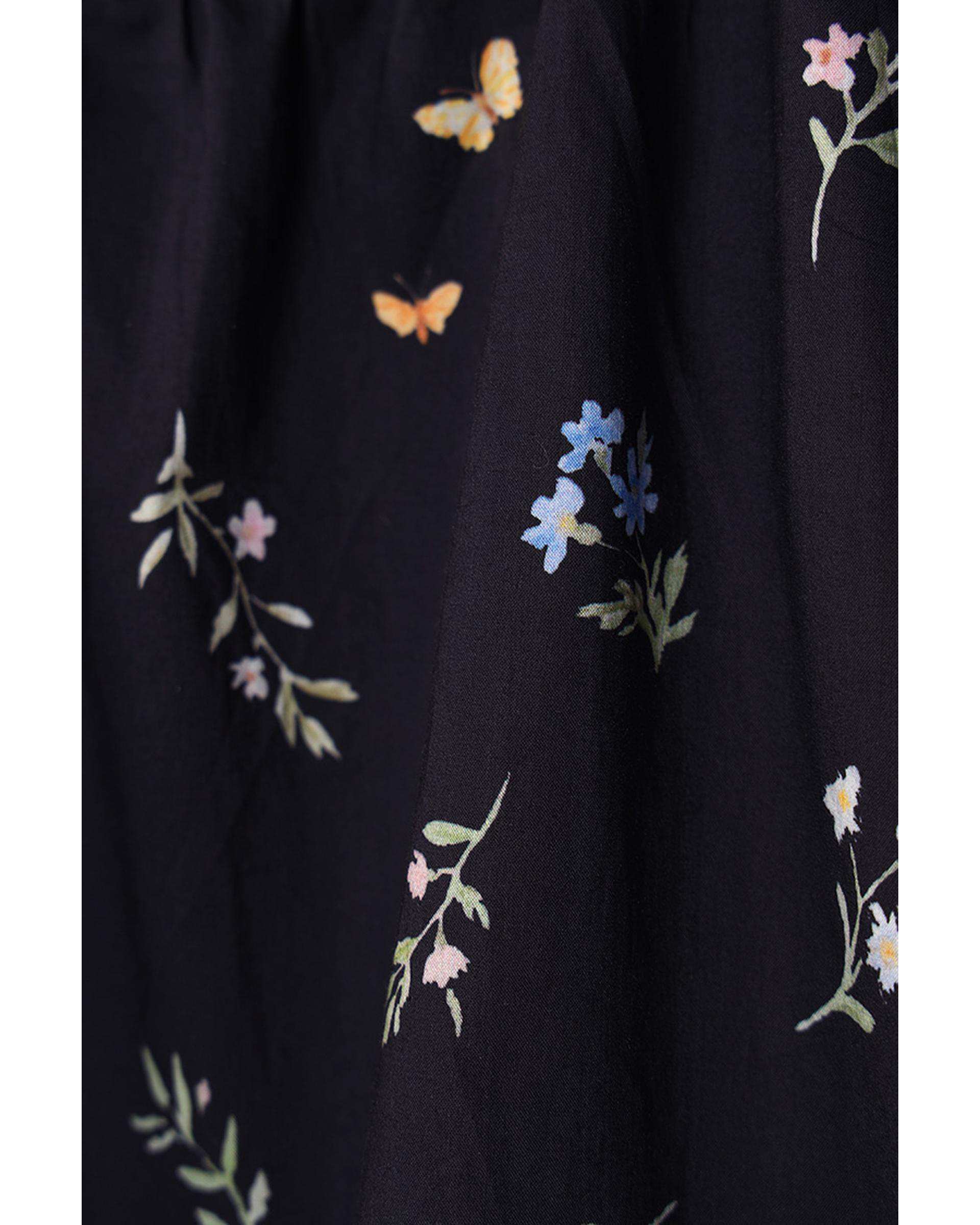 بلوز زنانه سرمه ای سارک Sarak مدل 5086