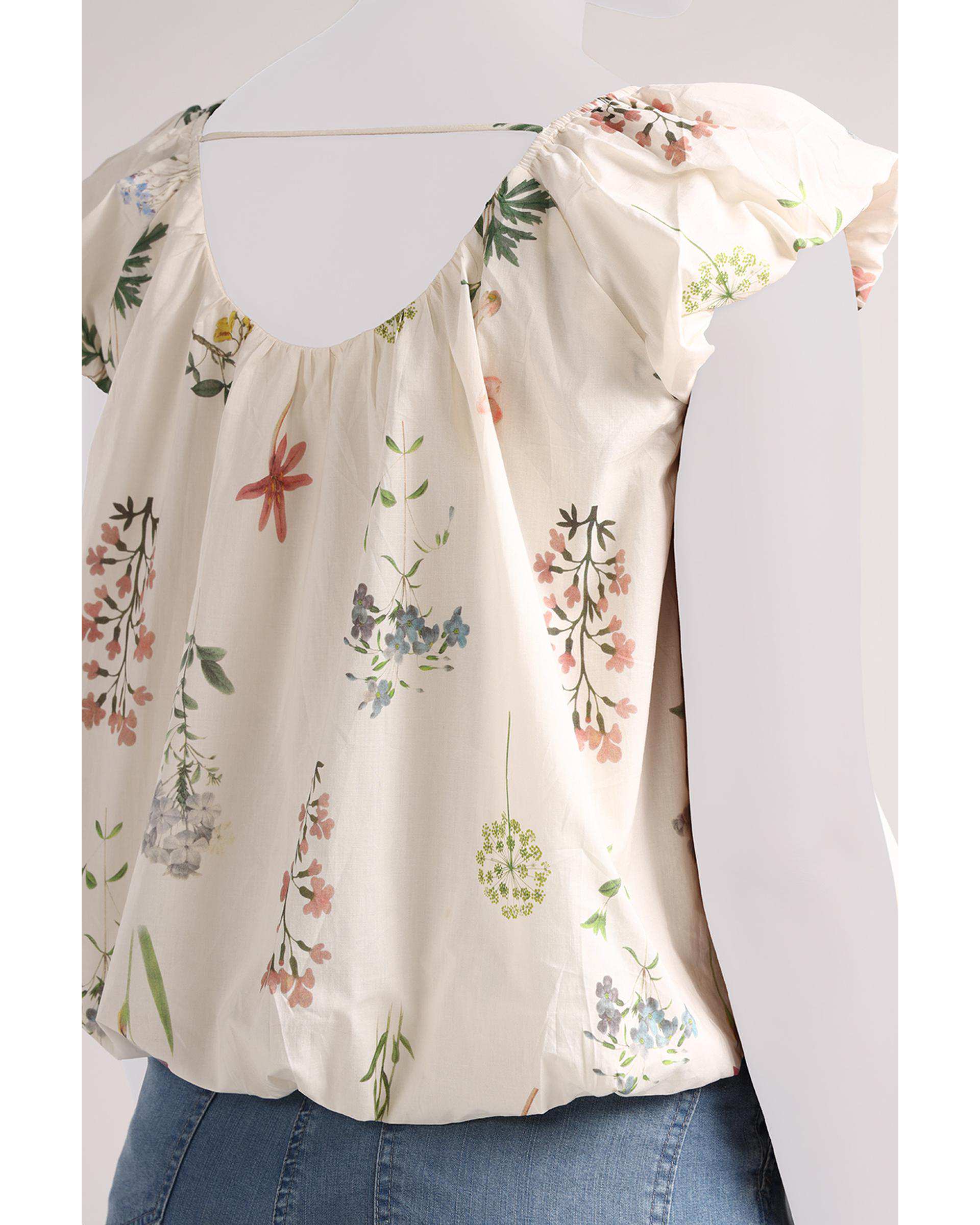 بلوز زنانه کرم سارک Sarak مدل 5086