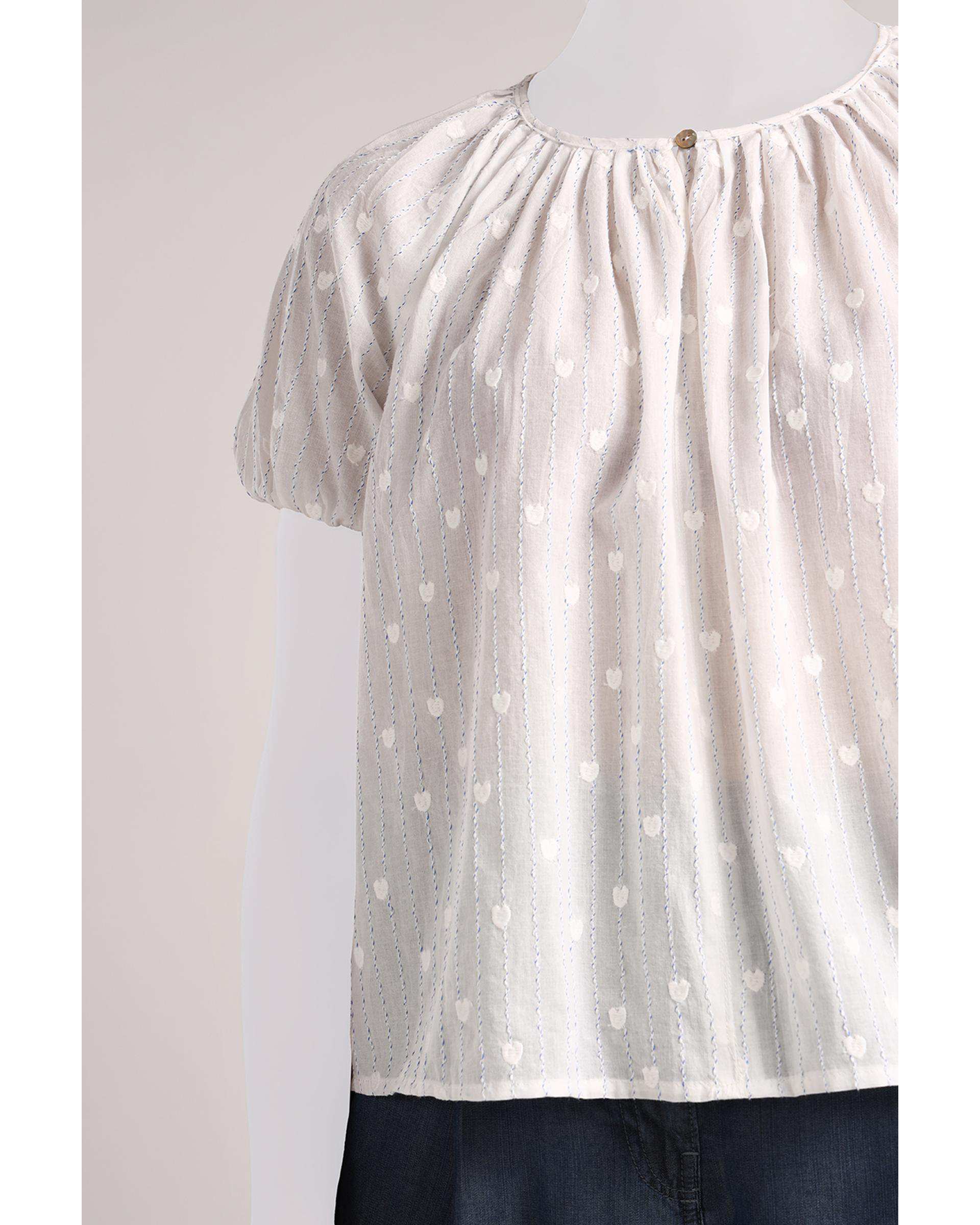 بلوز زنانه سفید سارک Sarak مدل 5089